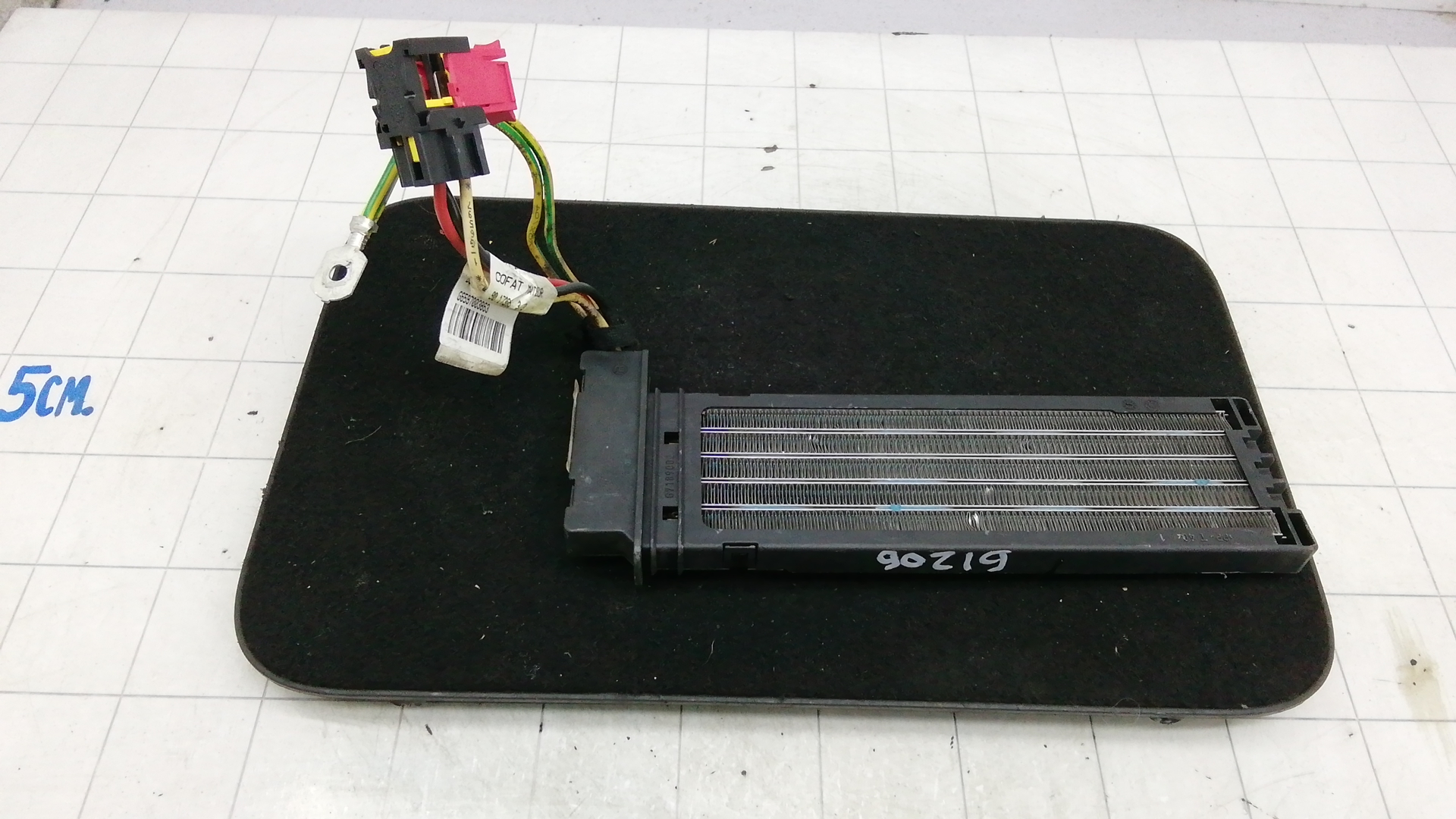 электрический радиатор отопителя (тэн) CITROEN C5