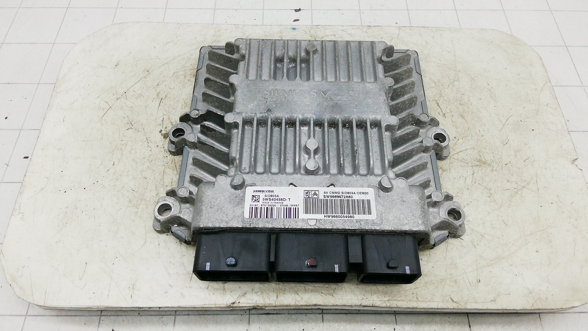 Блок управления ЭБУ (двигателя) - Citroen C4 Grand Picasso (2006-2013)