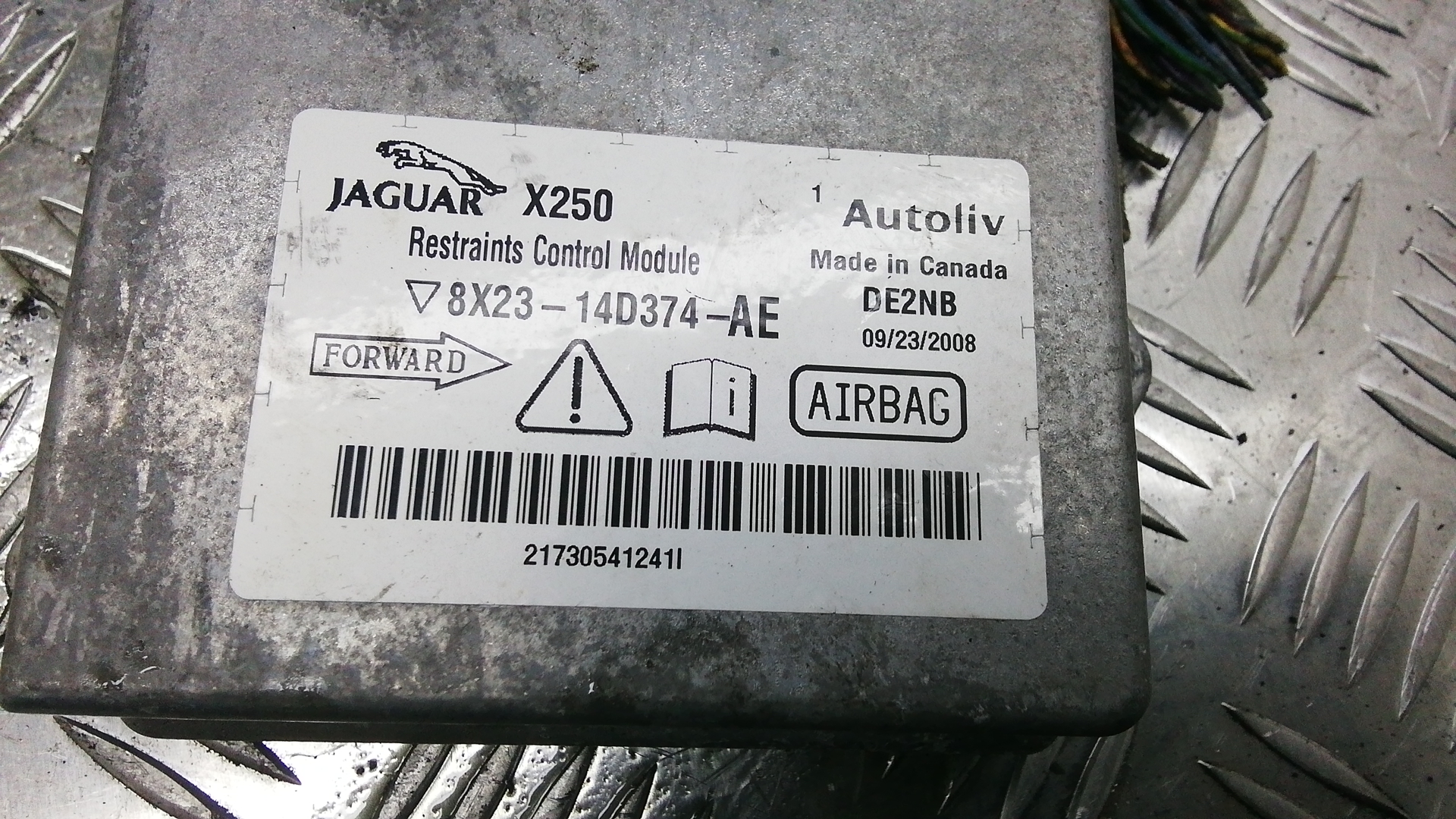 Блок управления Air Bag Jaguar XF X250 купить в России