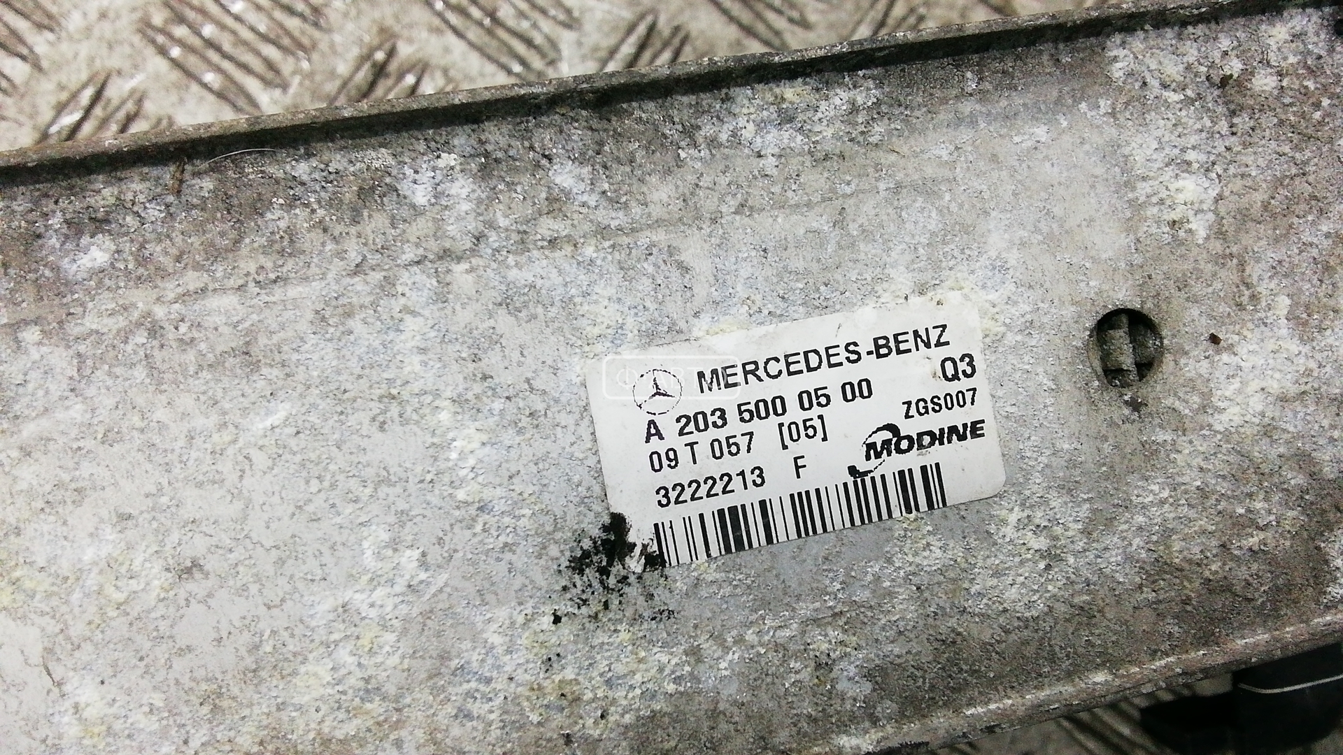 Интеркулер (радиатор интеркулера) Mercedes CLC (CL203) купить в Беларуси