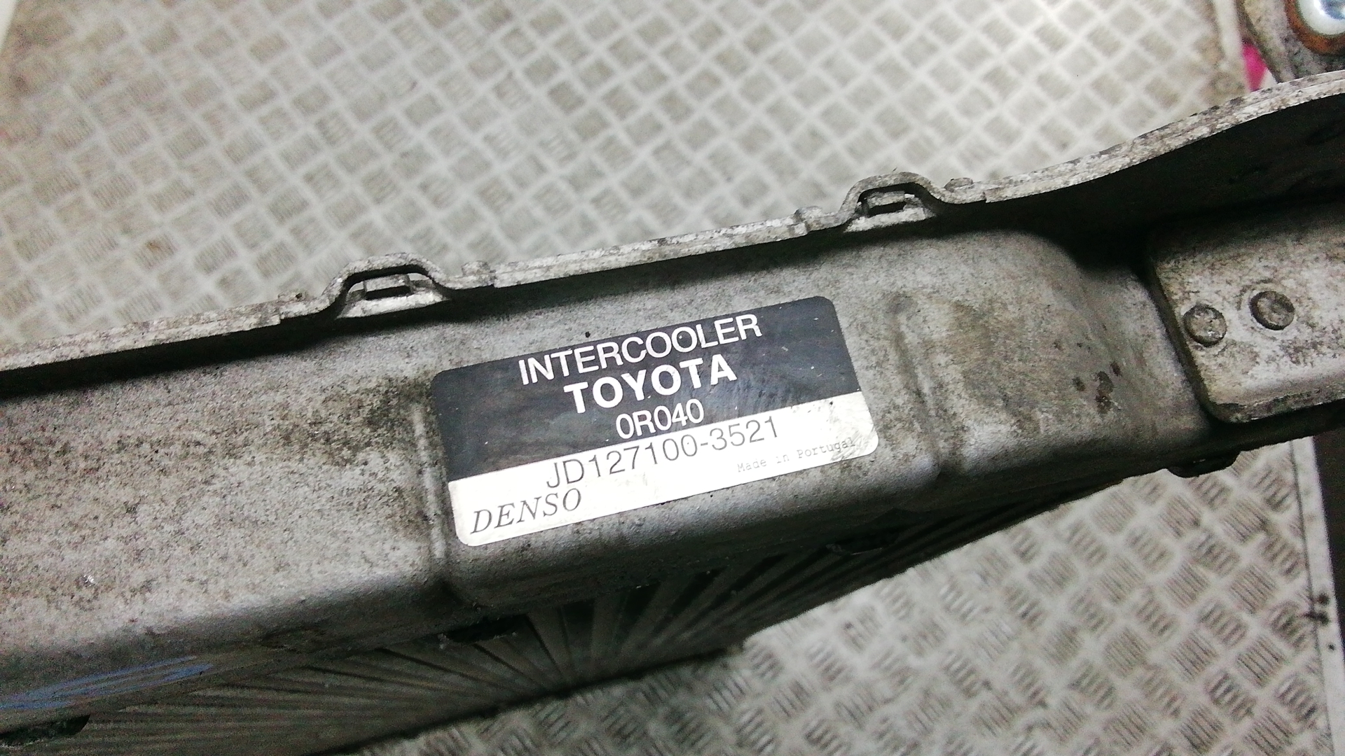 Интеркулер (радиатор интеркулера) Toyota Avensis 1 (T220) купить в России