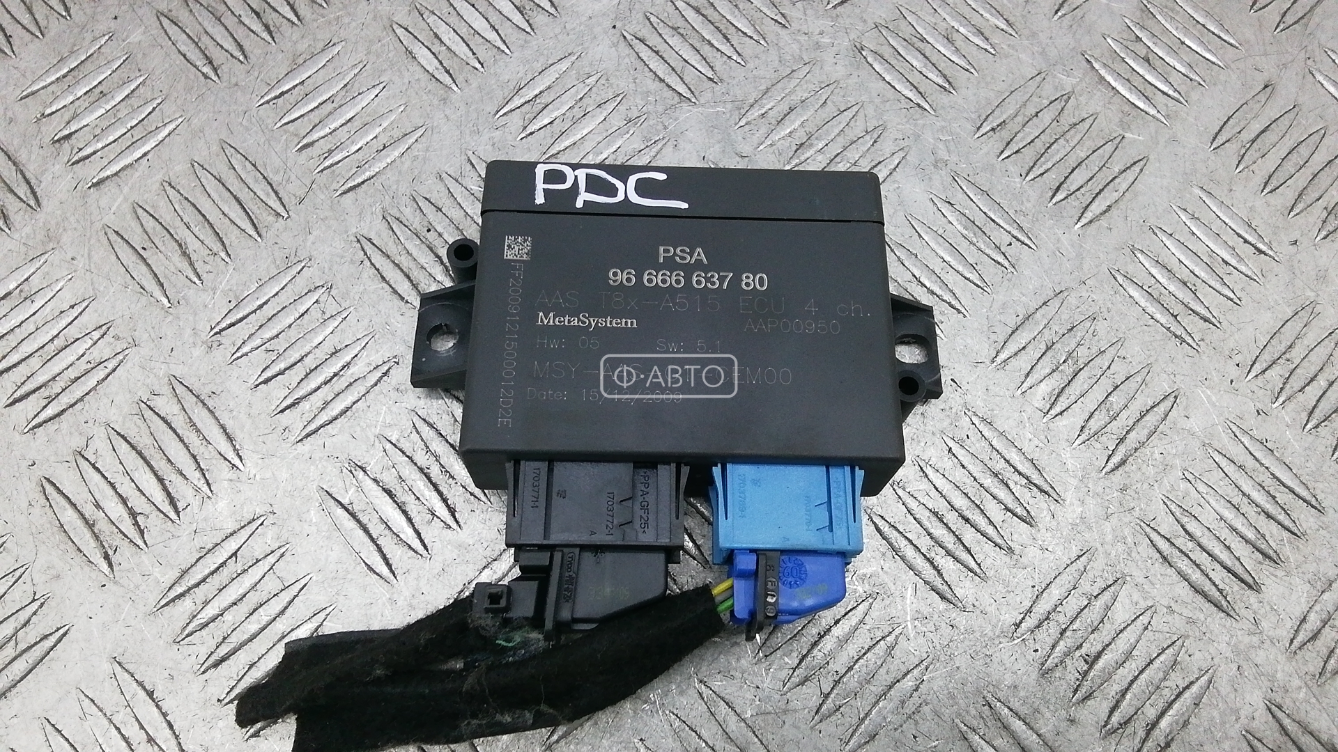 Блок управления парктрониками PDC - Peugeot 3008 (2009-2016)