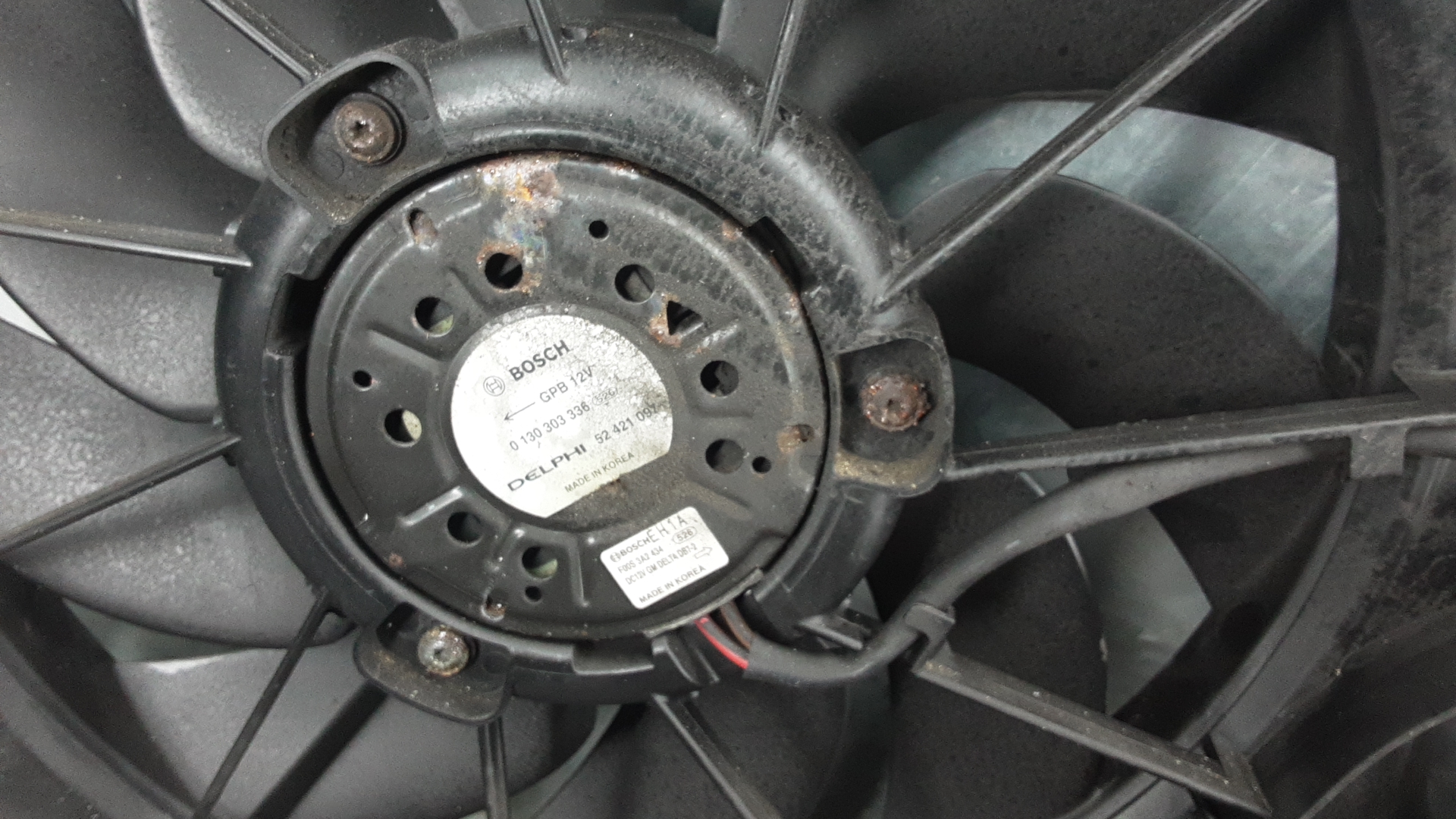 Вентилятор радиатора основного Chevrolet Cruze 2 (J300) купить в России