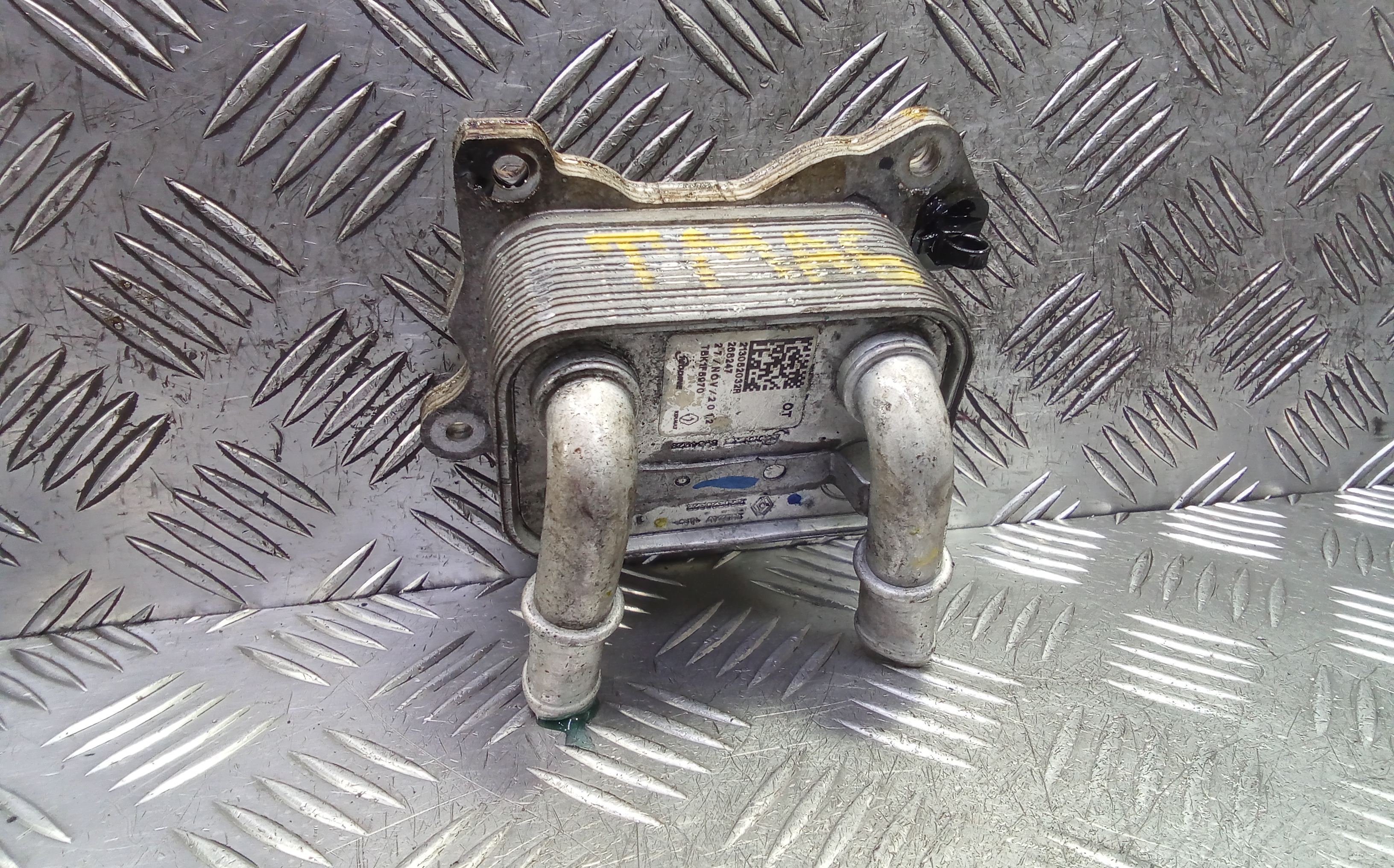 Теплообменник масляного фильтра к Dacia Sandero, 2013, купить | DT-TMA06TP01. Фото #4
