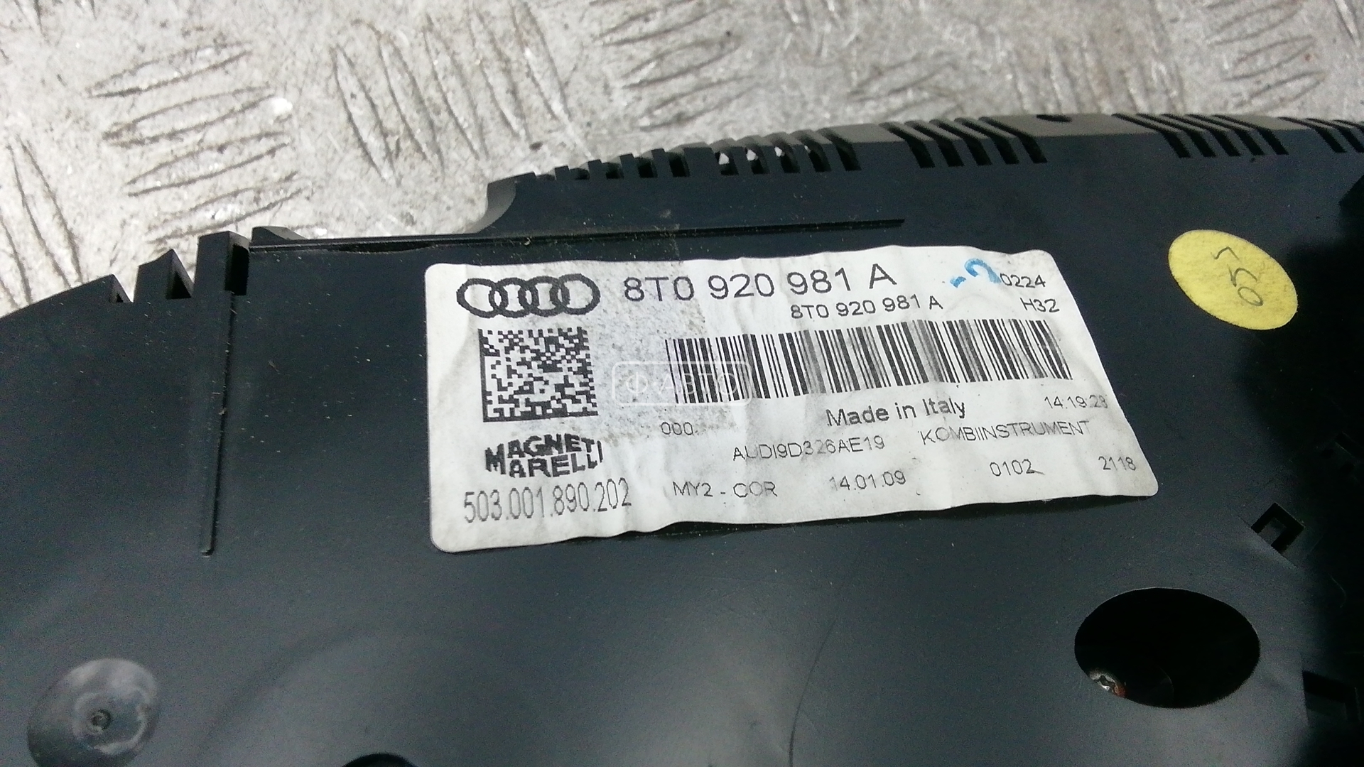 Панель приборная (щиток приборов) Audi A5 8T купить в Беларуси