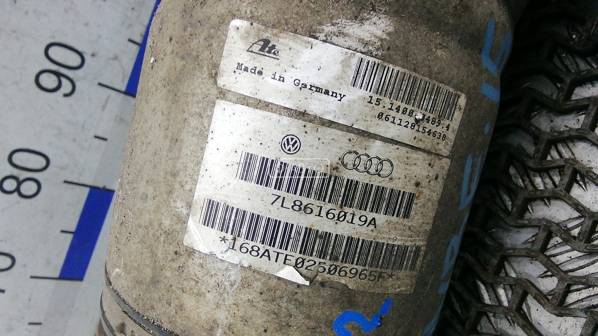Пневмоподушка задняя левая Audi Q7 4L купить в Беларуси