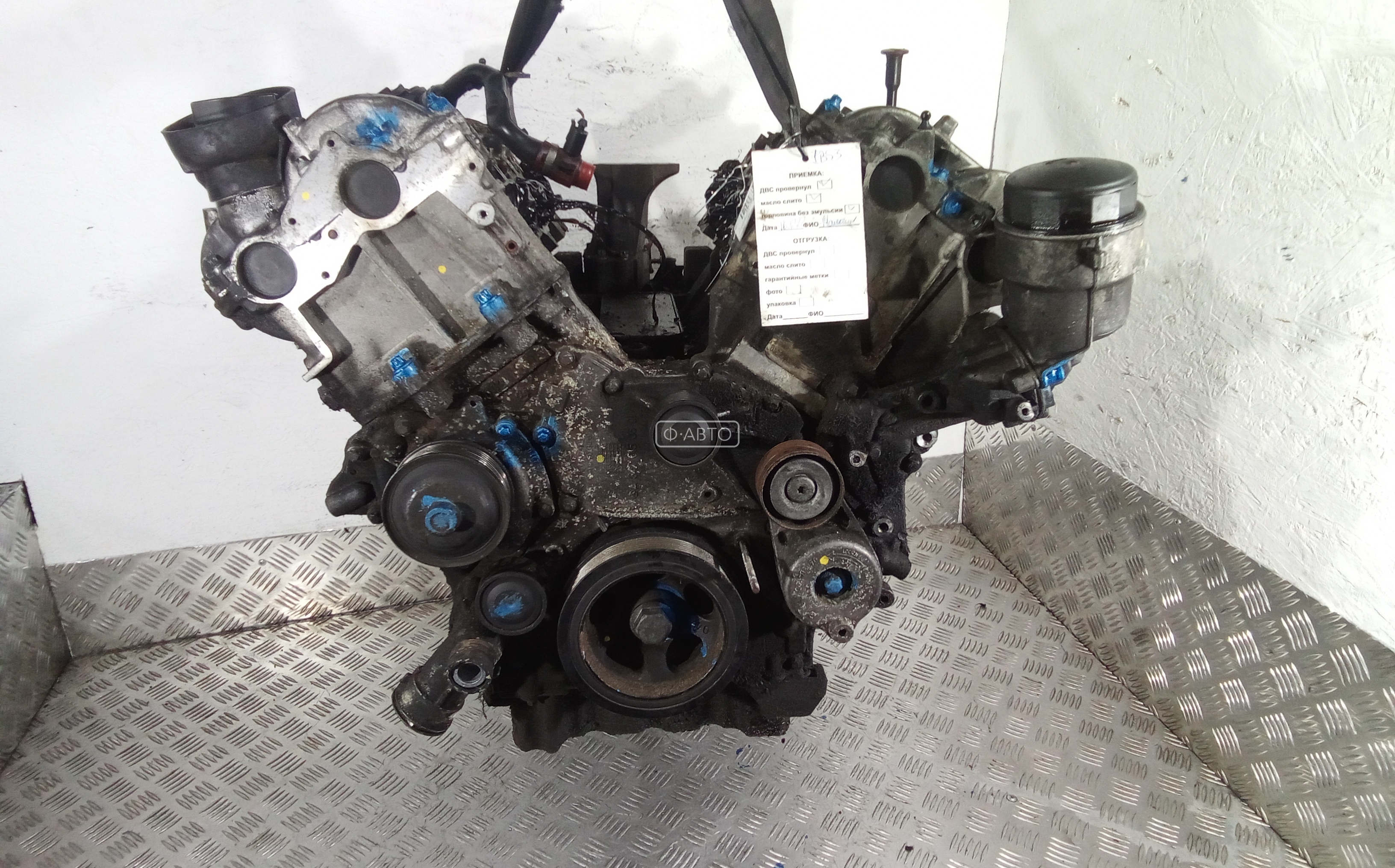 Двигатель дизельный MERCEDES BENZ E-CLASS