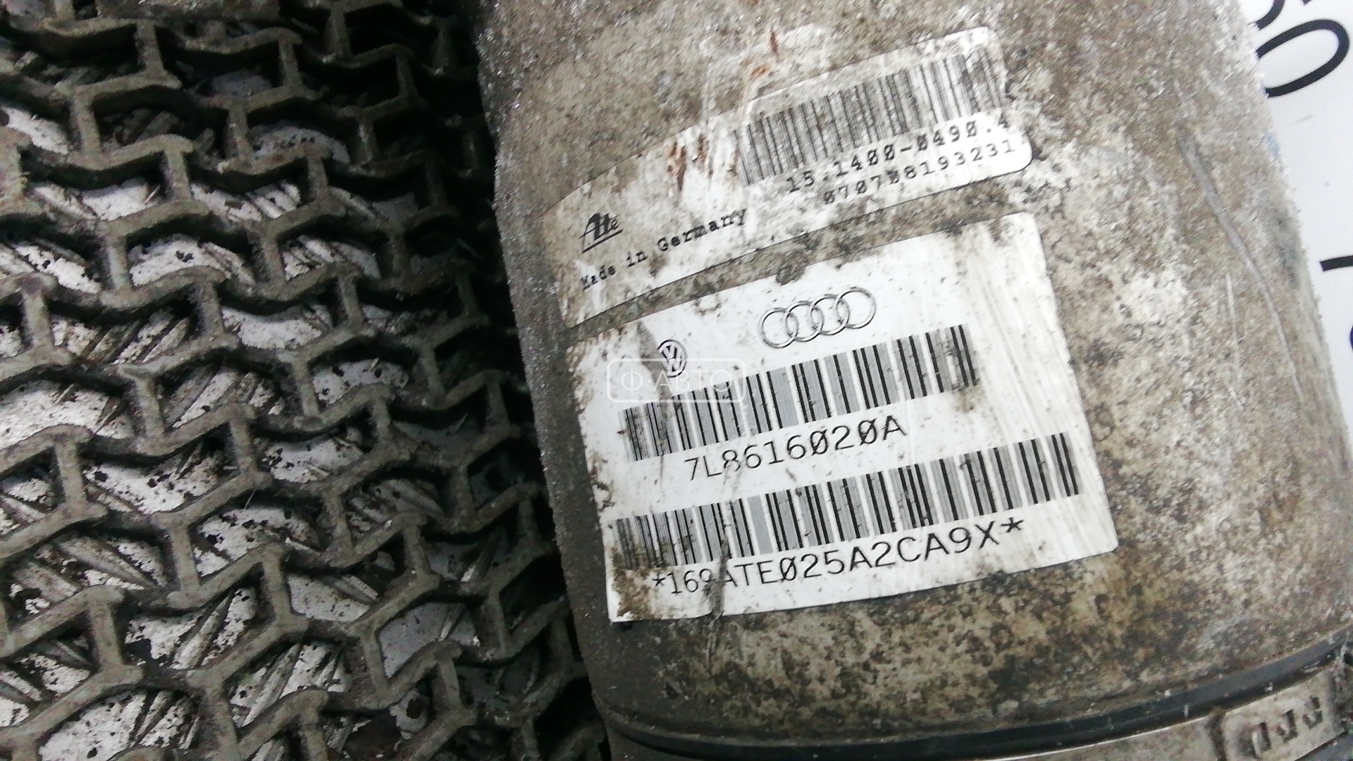 Пневмоподушка задняя левая Audi Q7 4L купить в Беларуси