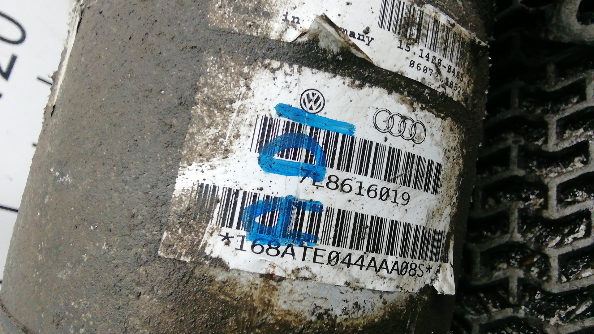 Пневмоподушка задняя левая Audi Q7 4L купить в России