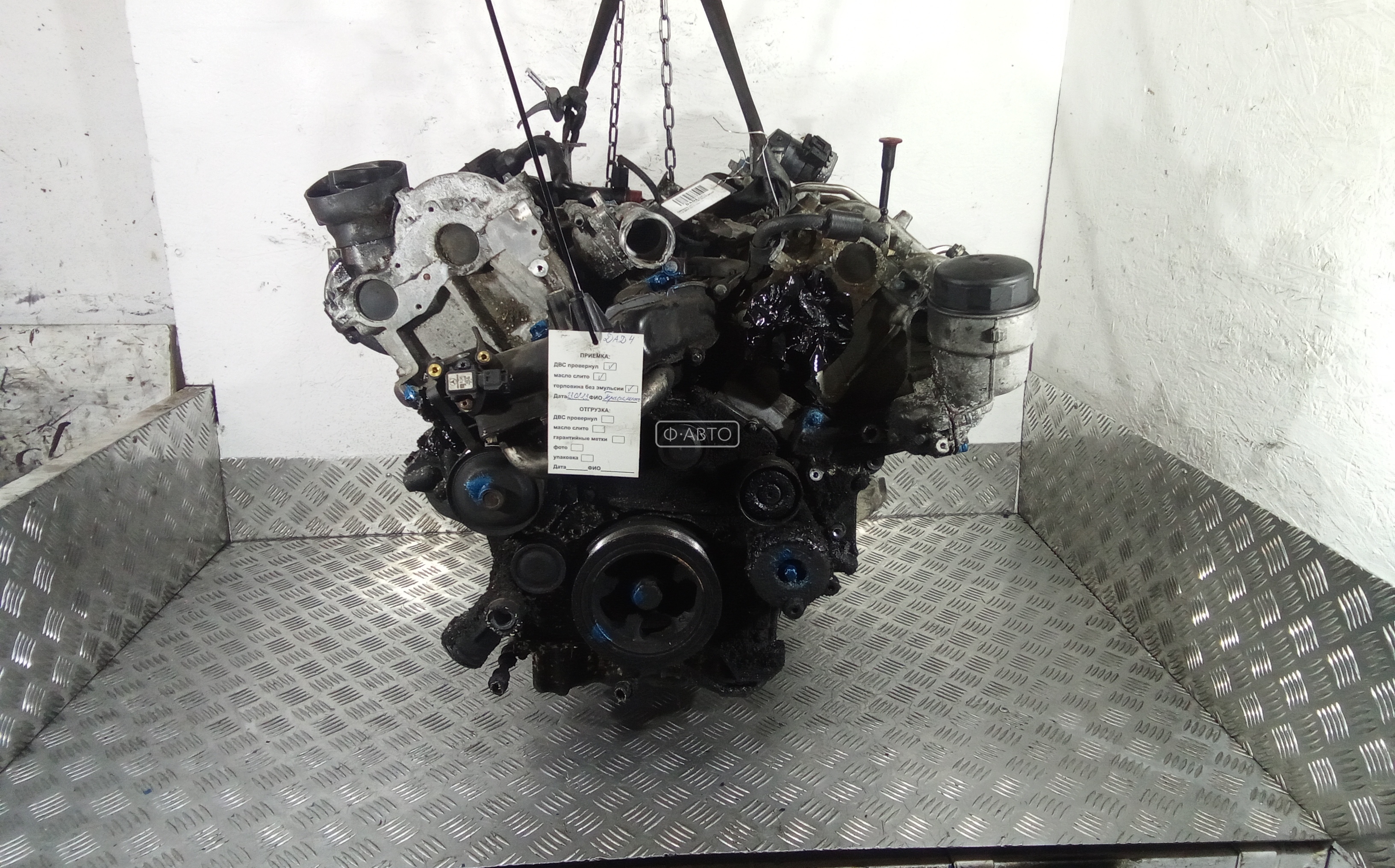 Двигатель (ДВС) - Mercedes CLS C219 (2004-2010)