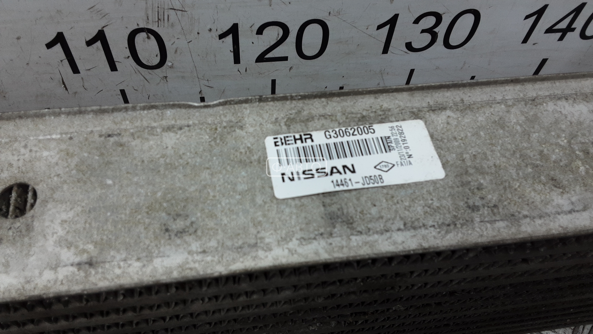 Интеркулер (радиатор интеркулера) Nissan Qashqai 1 купить в Беларуси