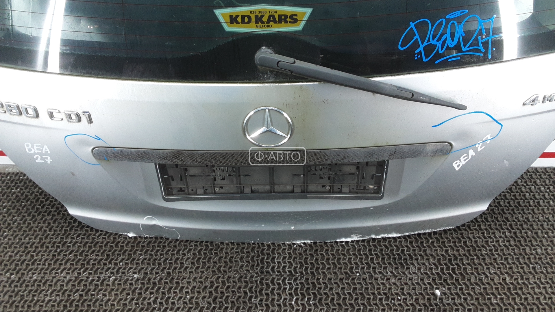 Крышка (дверь) багажника Mercedes ML-Class (W164) купить в Беларуси