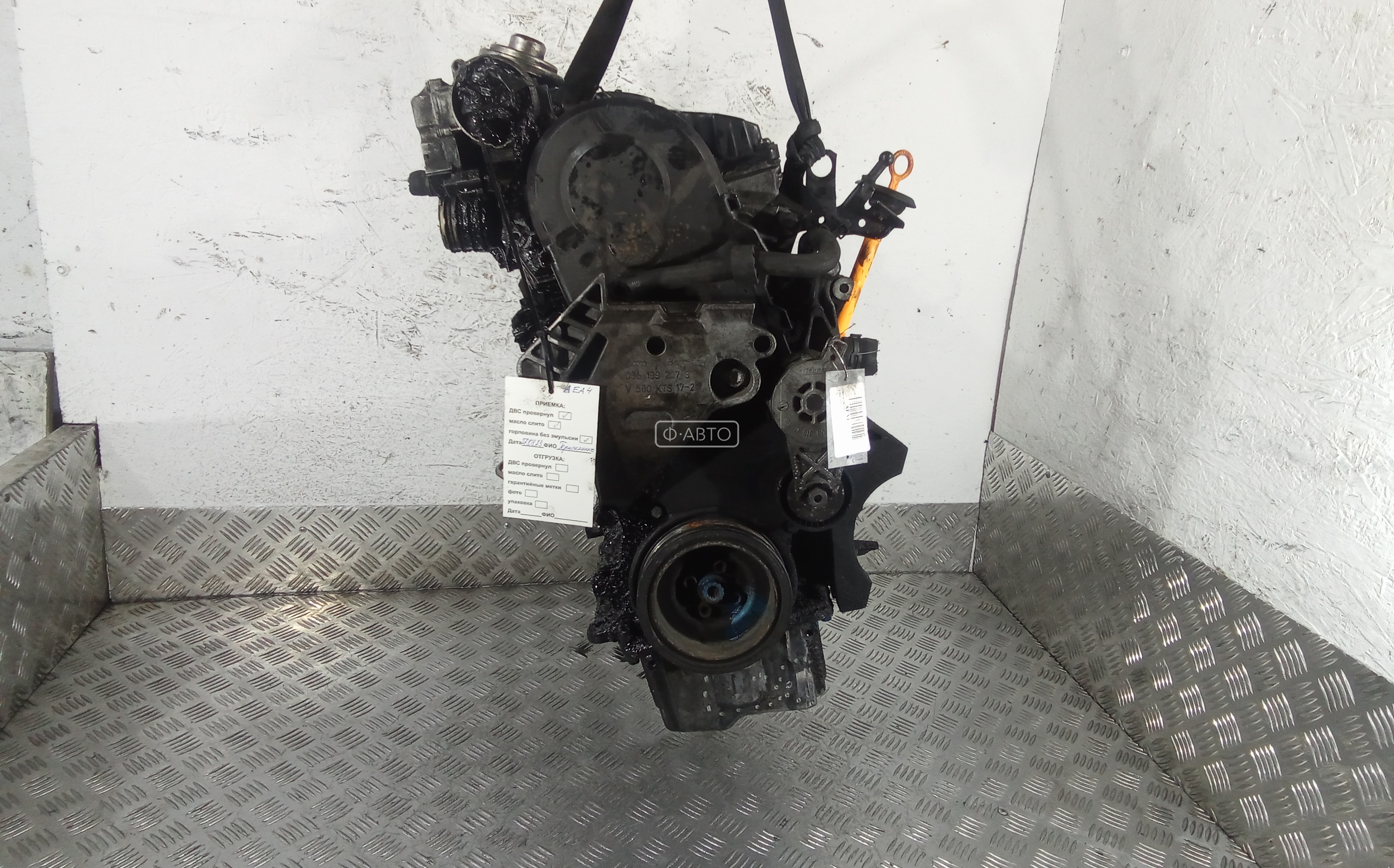 Двигатель (ДВС) - Skoda SuperB (2008-2015)