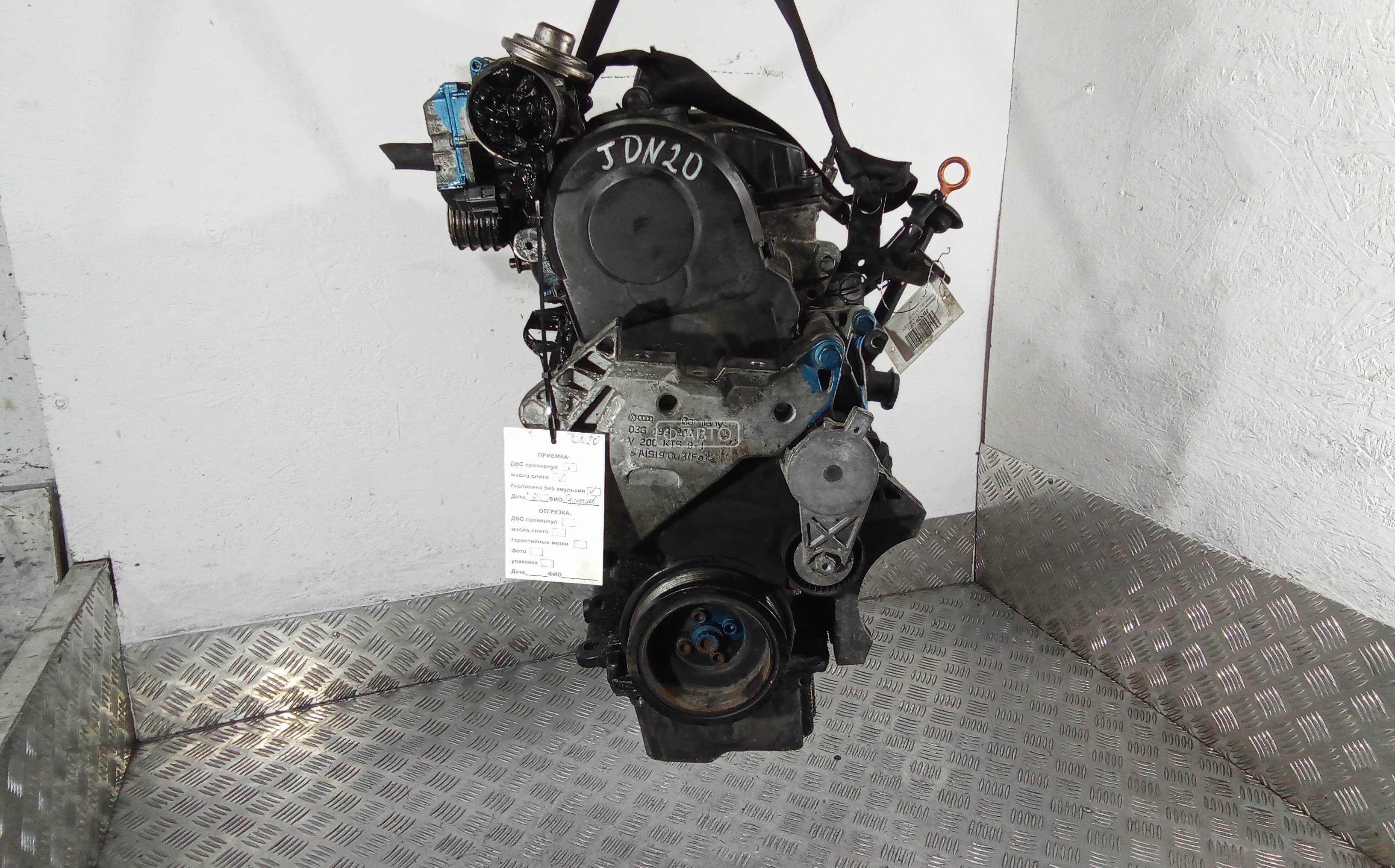 Двигатель (ДВС) - Volkswagen Passat 6 (2005-2010)