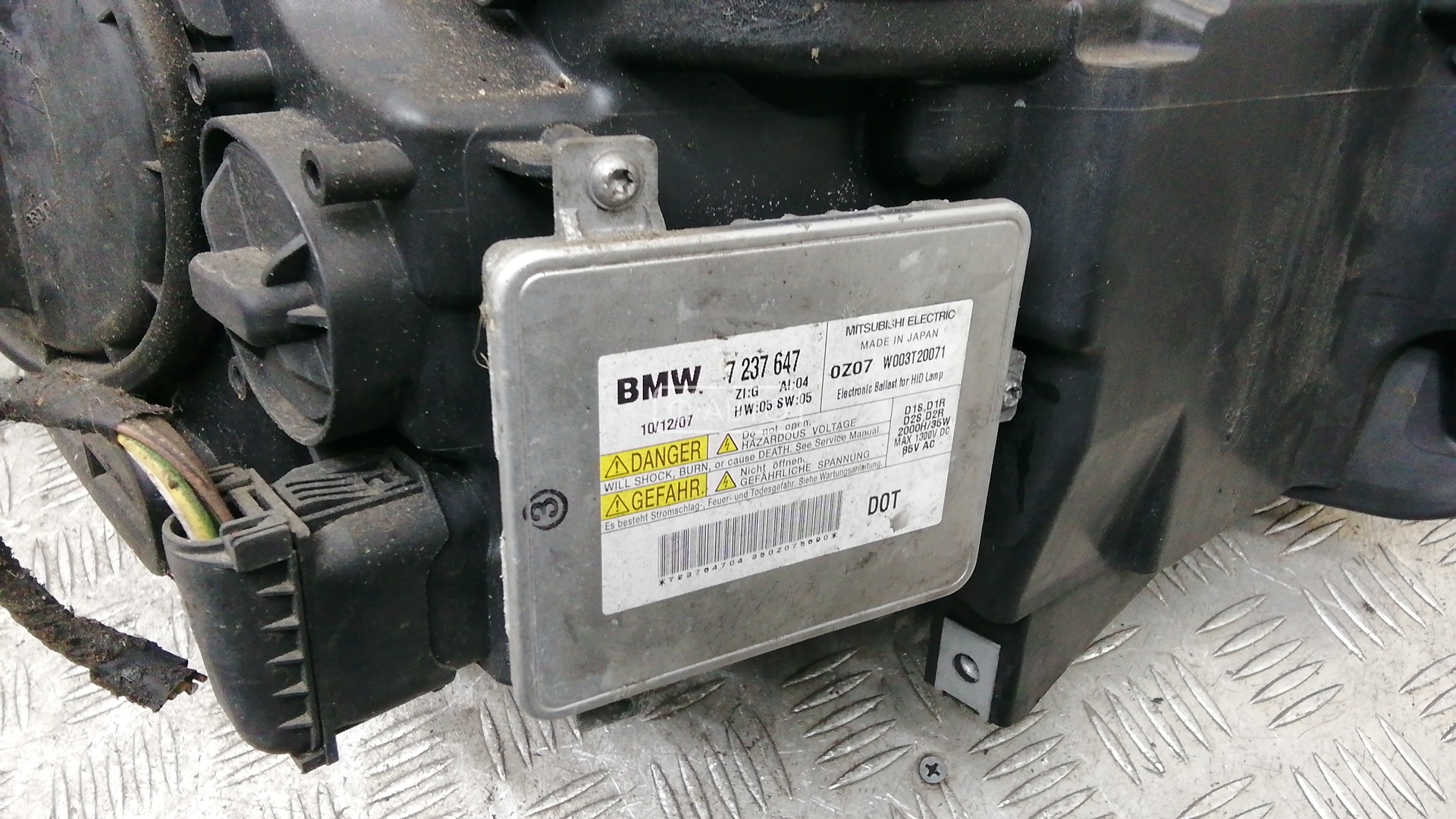 Фара передняя левая BMW 5-Series (E39) купить в Беларуси