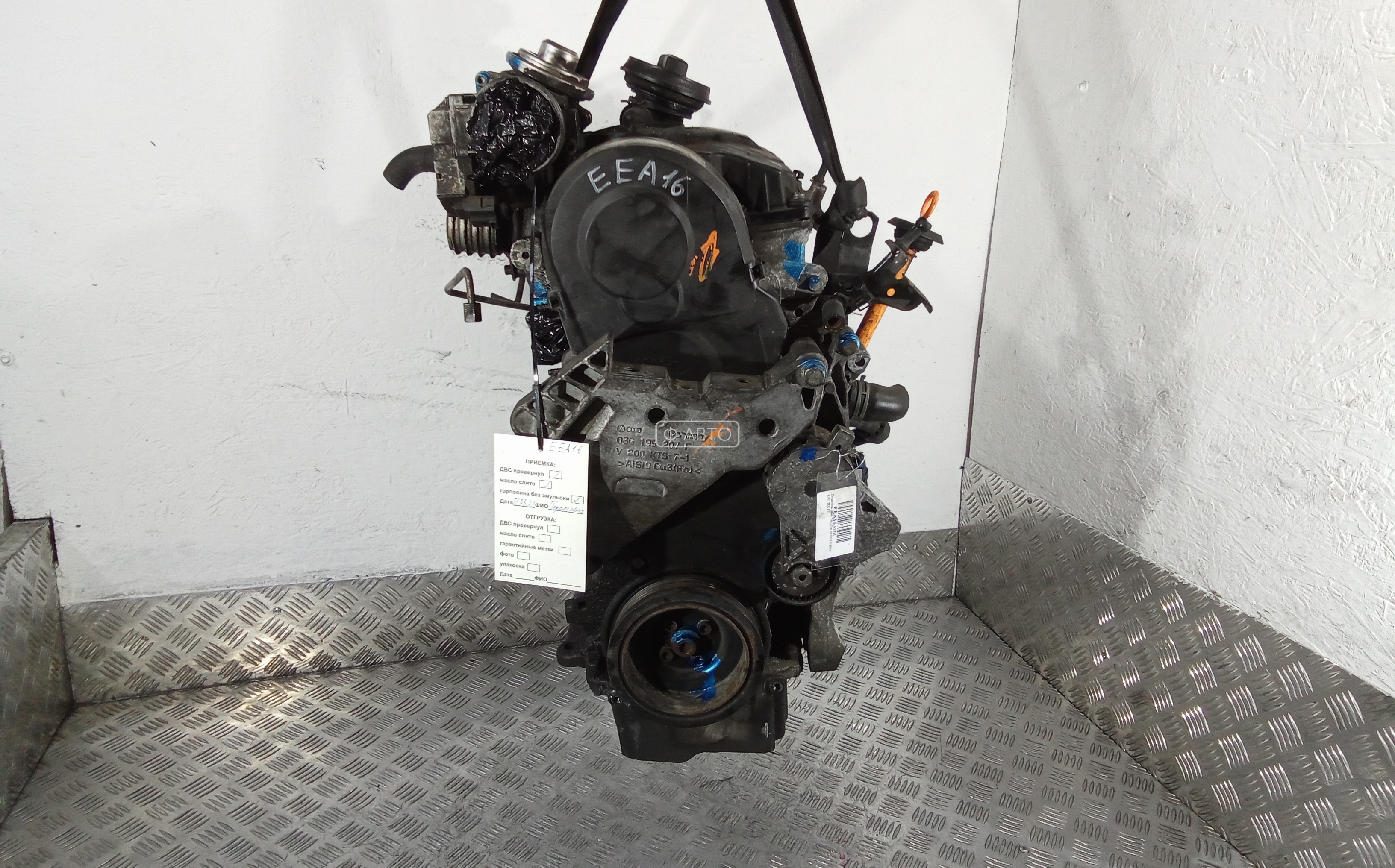 Двигатель (ДВС) - Skoda SuperB (2008-2015)