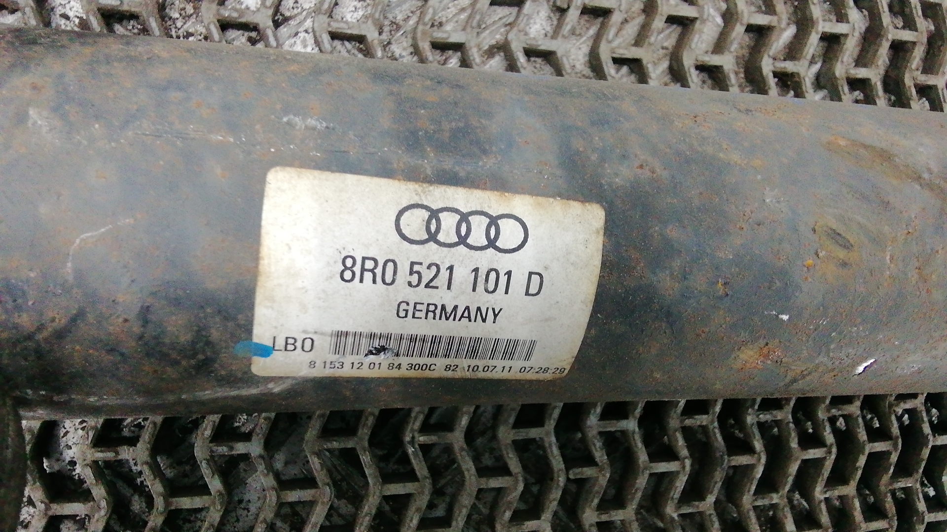 Кардан Audi Q5 8R купить в России