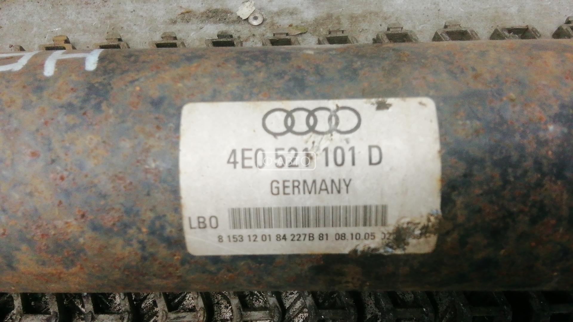 Кардан Audi A8 D3 купить в Беларуси