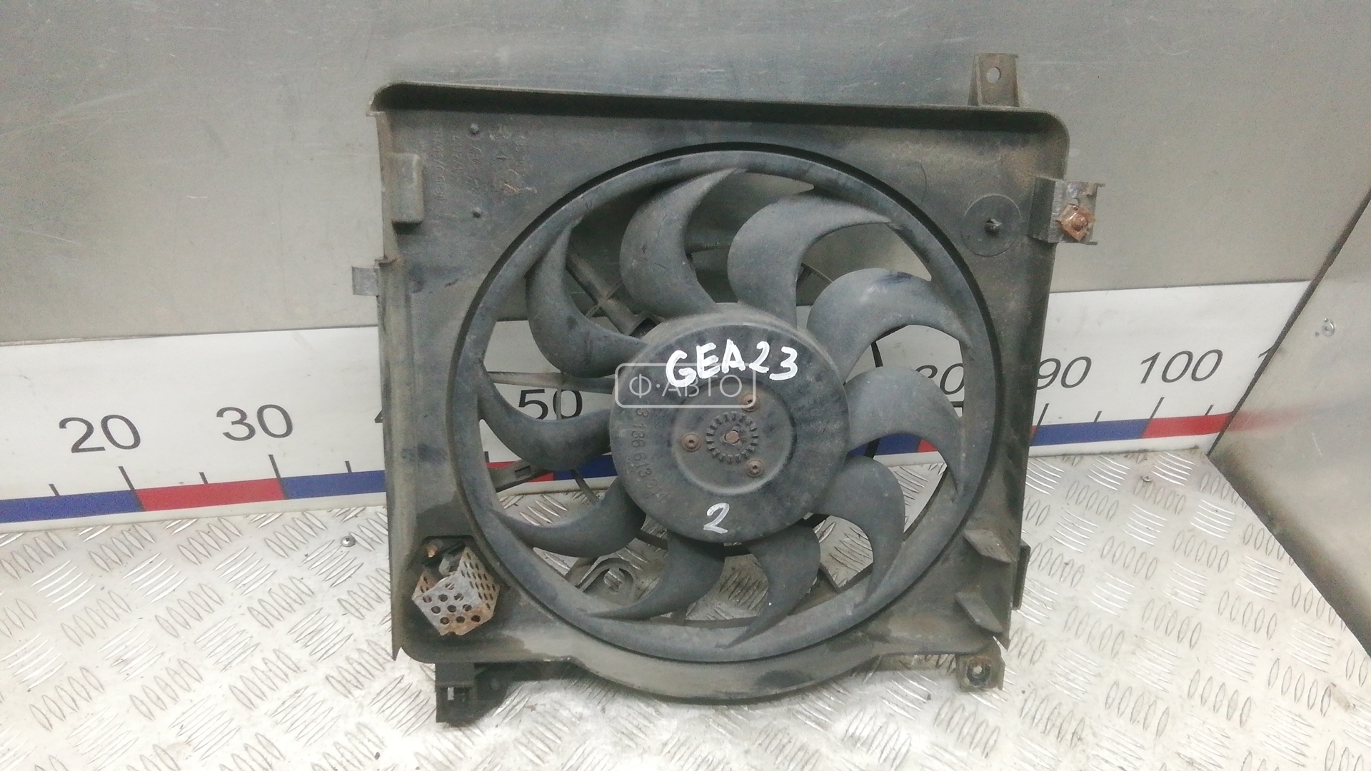 Вентилятор радиатора основного - Opel Astra H (2004-2010)