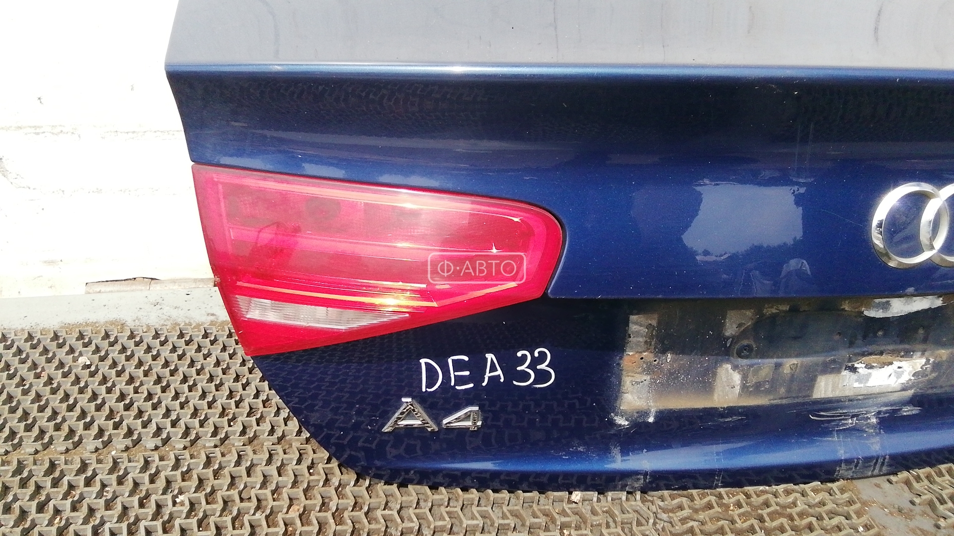 Крышка (дверь) багажника Audi A4 B8 купить в Беларуси
