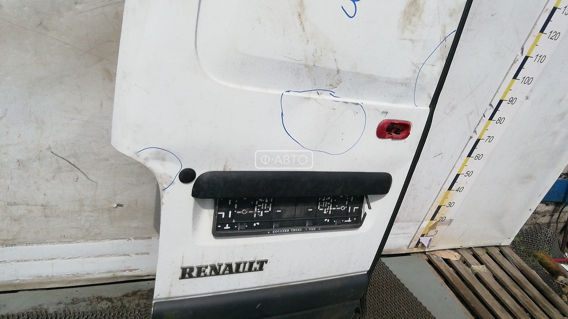 Дверь распашная задняя левая Renault Master 2 купить в России