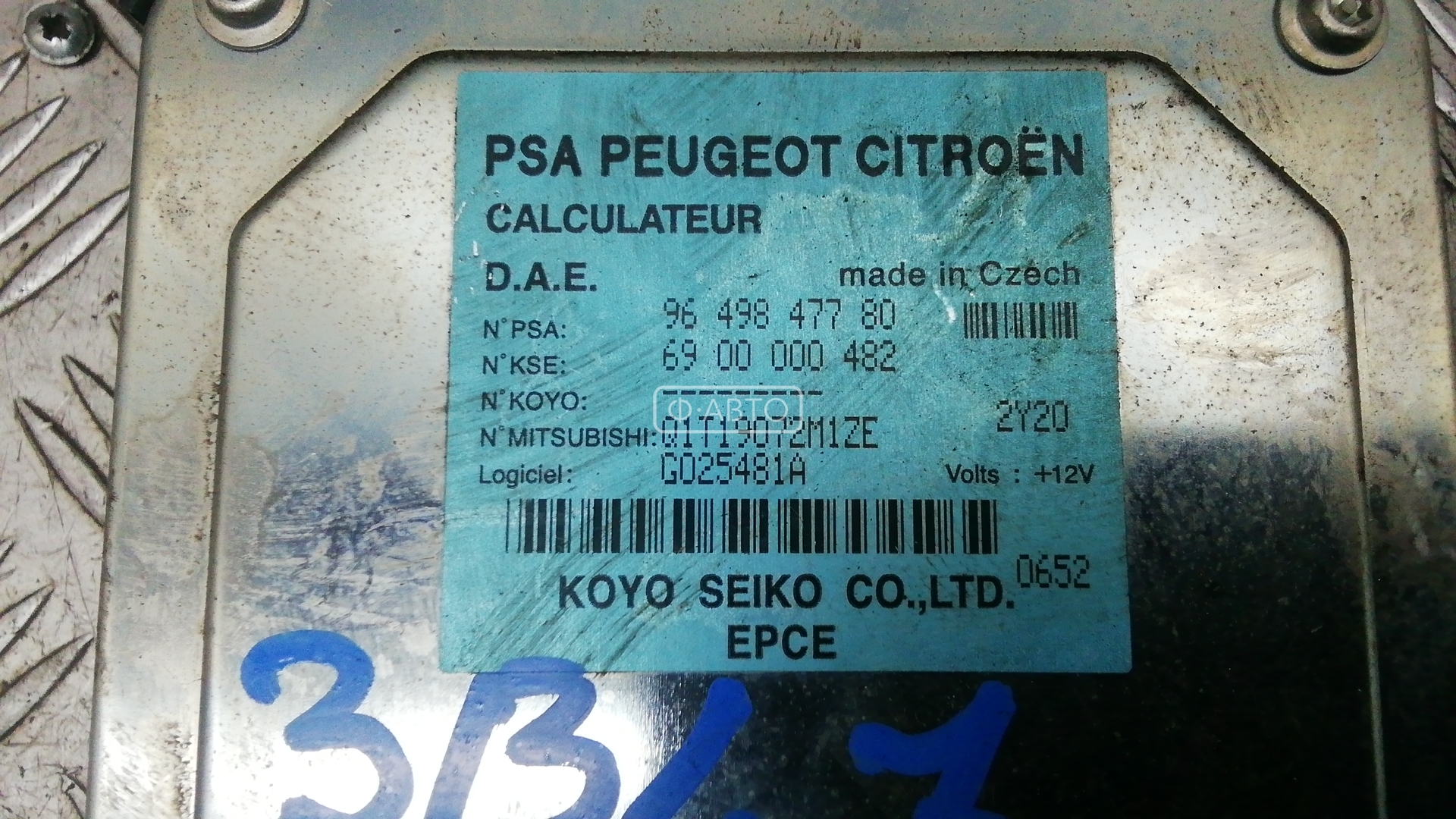 Блок управления электроусилителя руля Citroen C3 1 купить в Беларуси