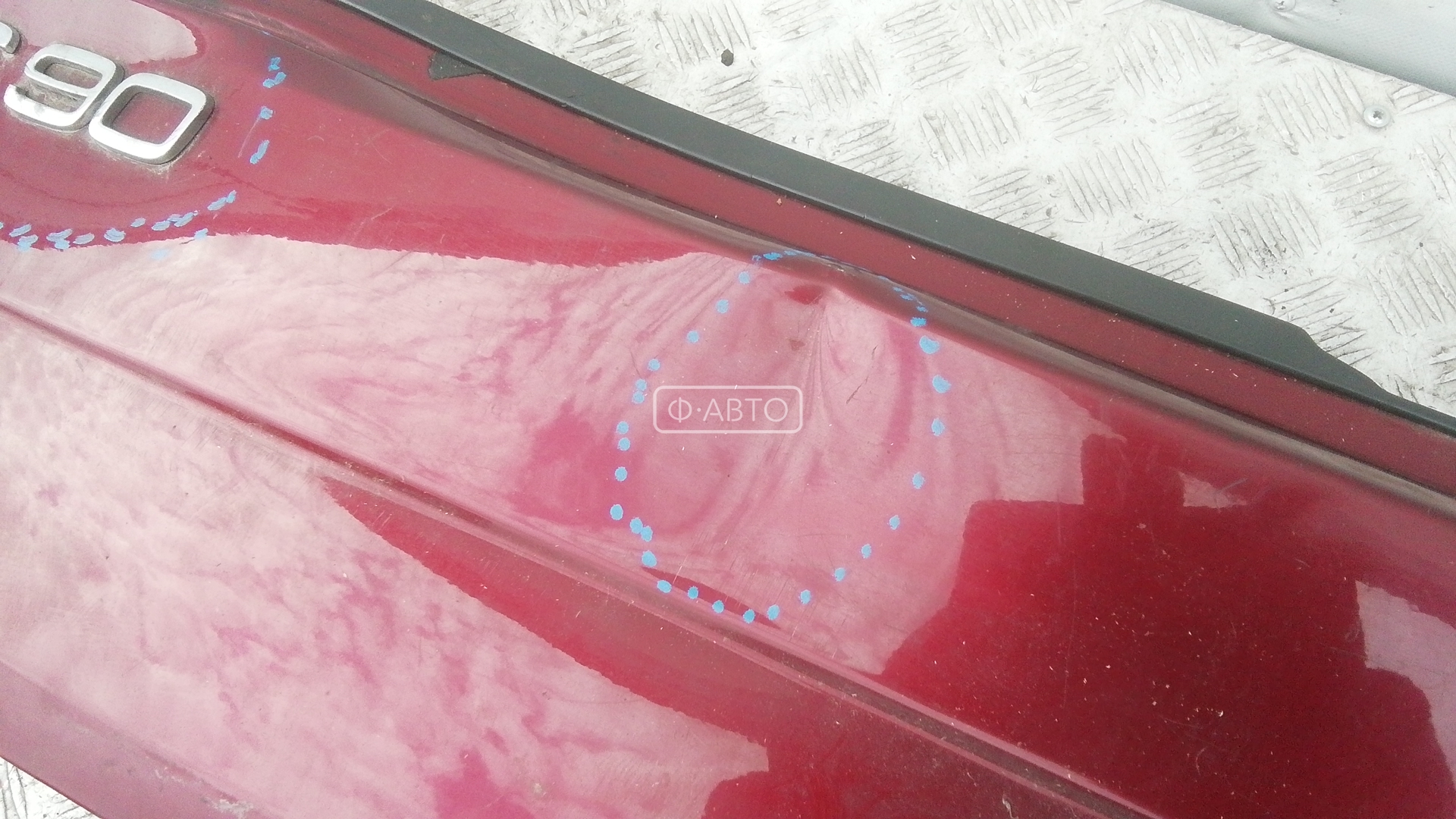 Крышка багажника (борт откидной) Volvo XC90 1 купить в Беларуси