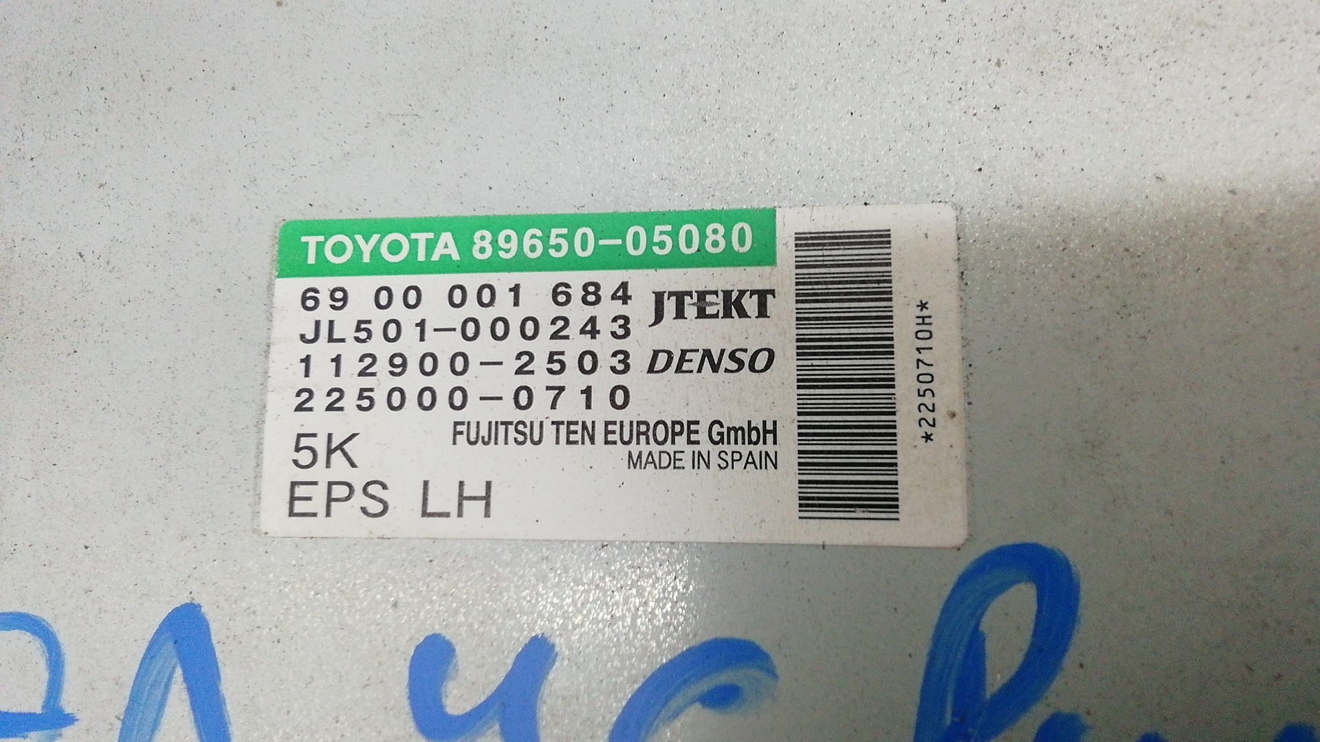 Блок управления электроусилителя руля Toyota Avensis 1 (T220) купить в России