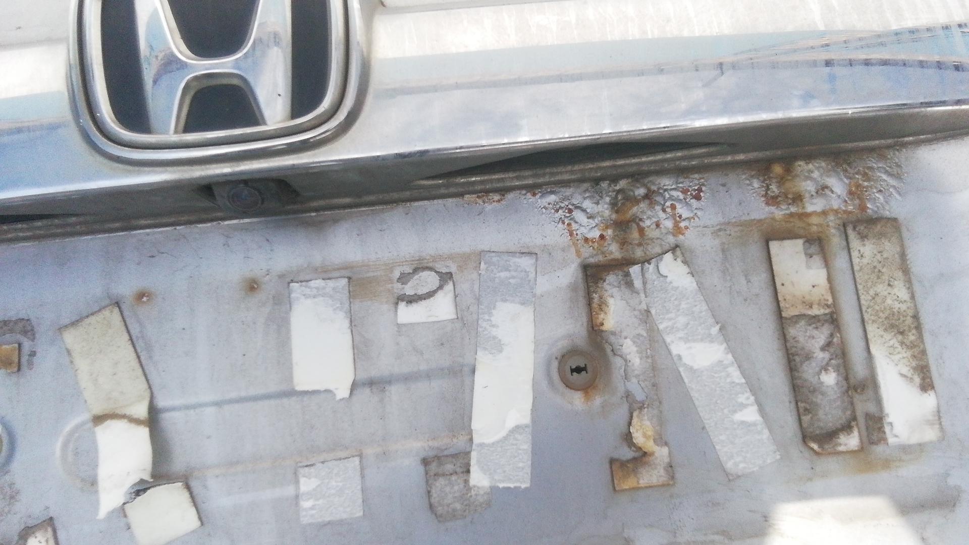 Крышка (дверь) багажника Honda CRV 3 купить в России