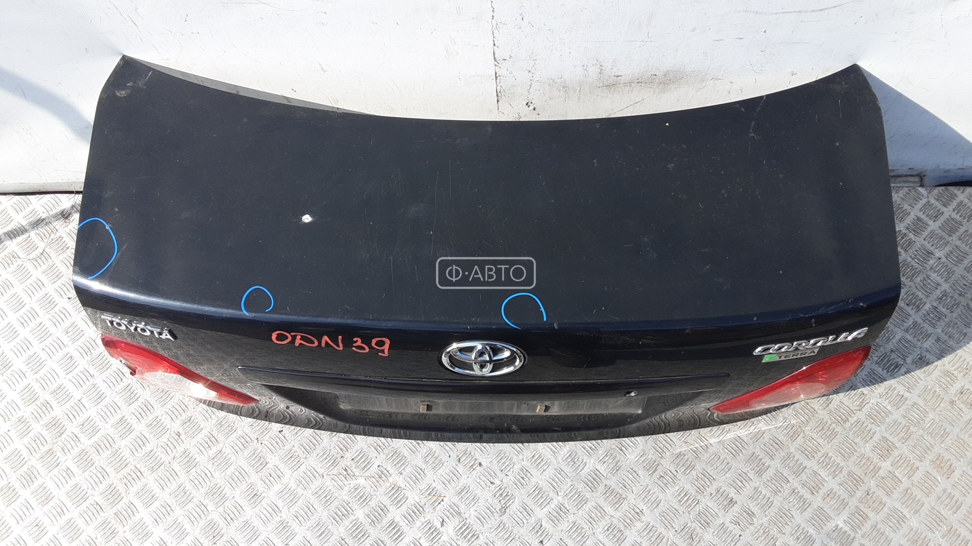 Крышка (дверь) багажника Toyota Corolla 9 купить в России