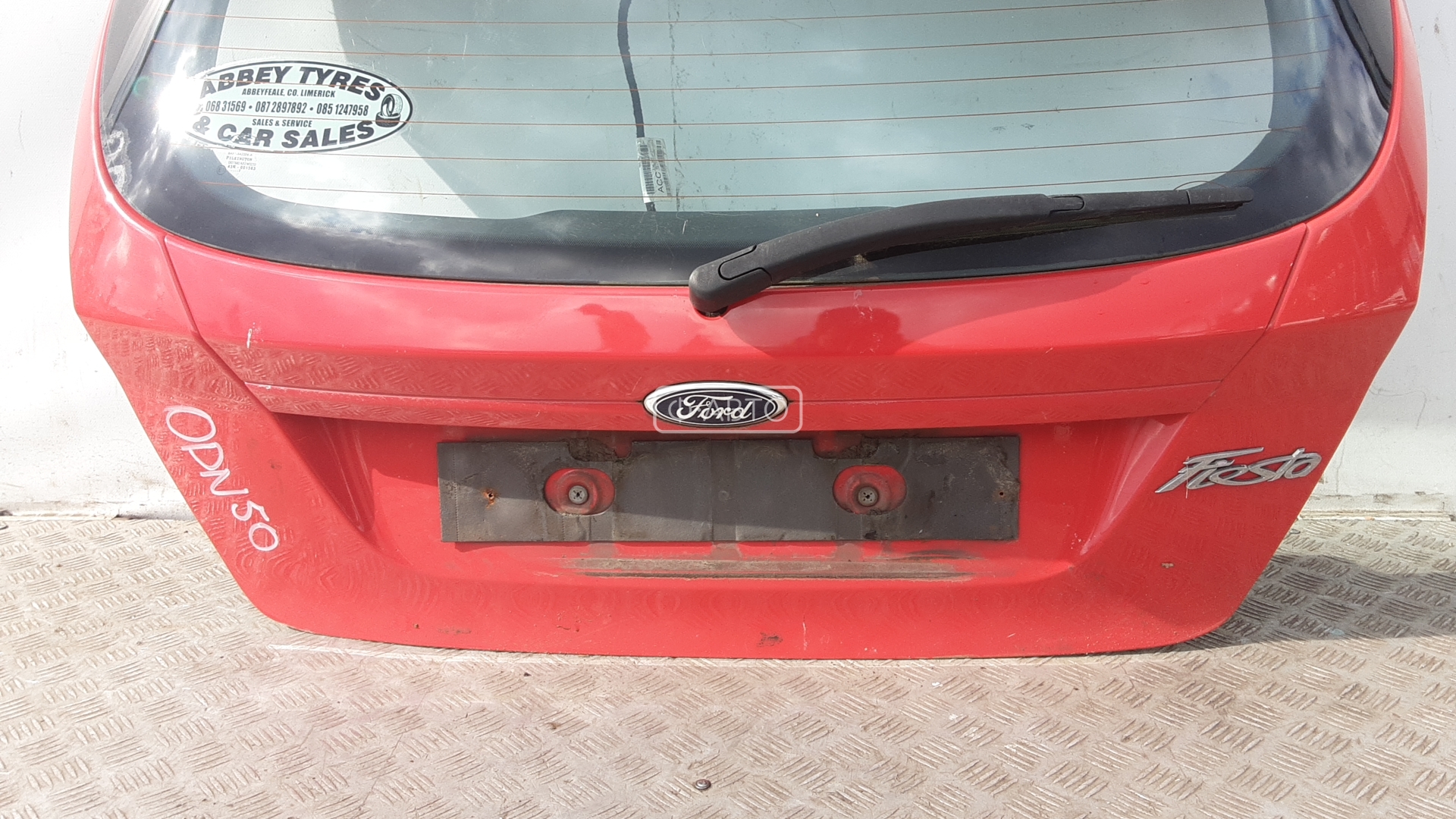 Крышка (дверь) багажника Ford Fiesta 6 купить в Беларуси