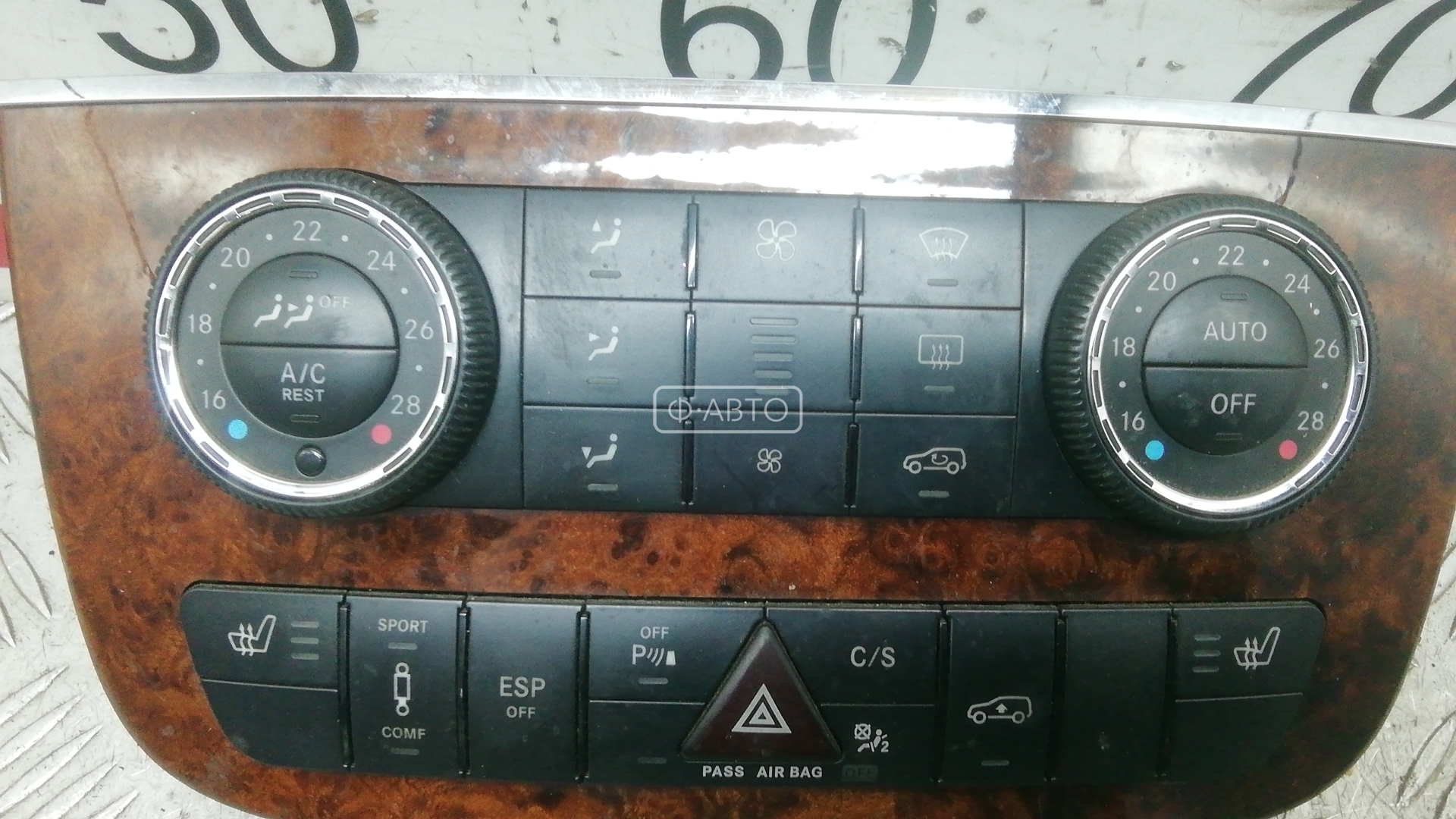 Переключатель отопителя (печки) Mercedes R-Class (W251) купить в Беларуси