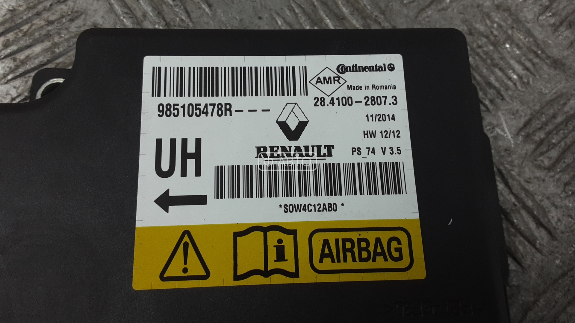Блок управления Air Bag Renault Megane 3 купить в России