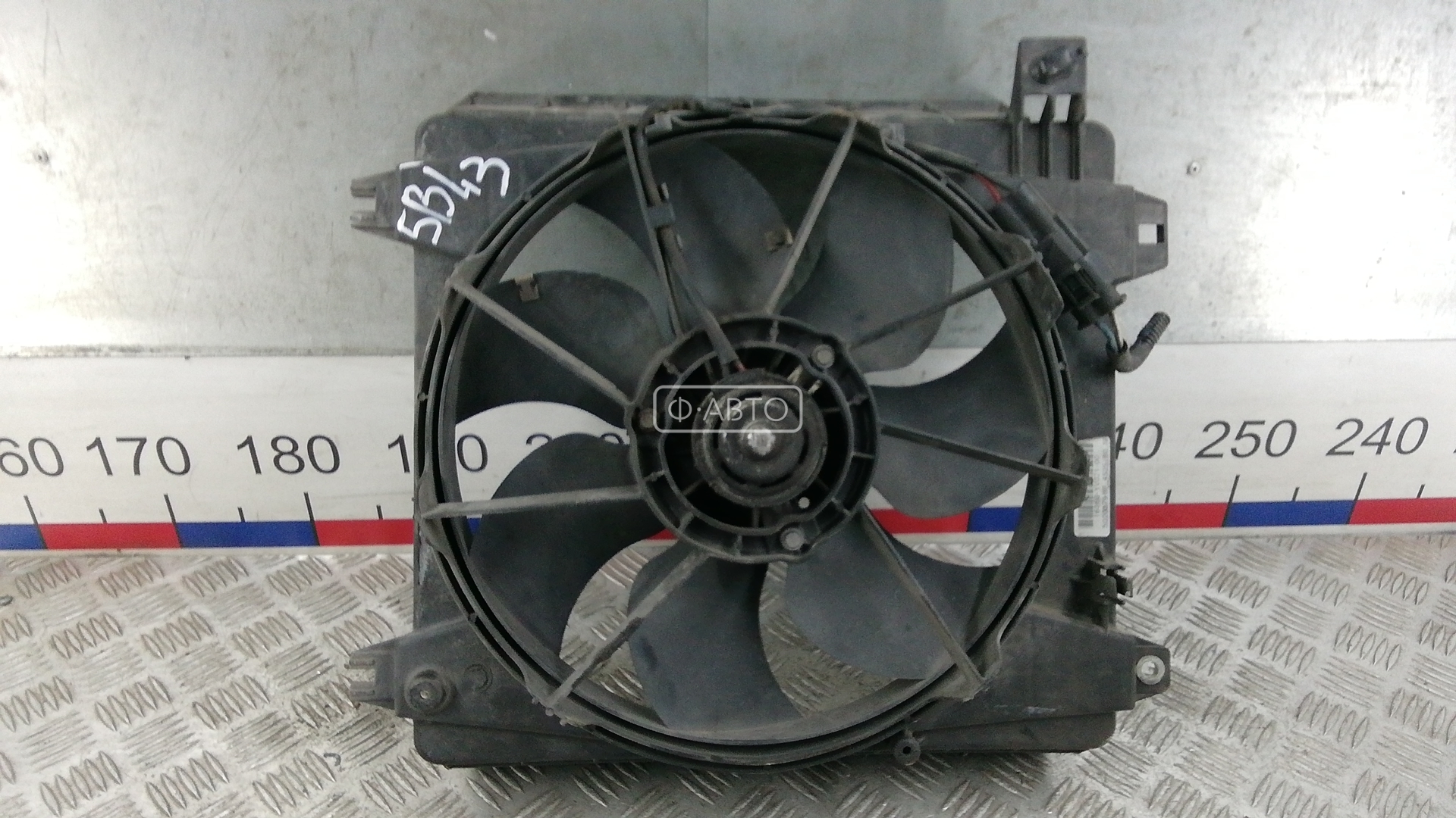 Вентилятор радиатора основного Peugeot 107 купить в России