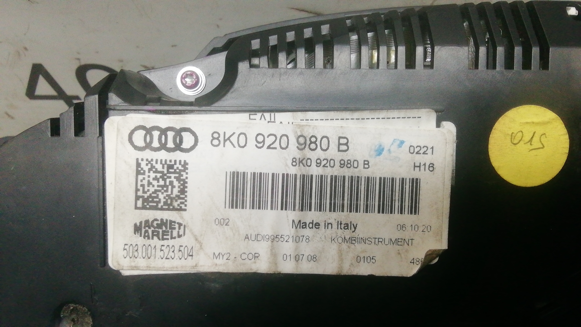 Панель приборная (щиток приборов) Audi A4 B8 купить в России