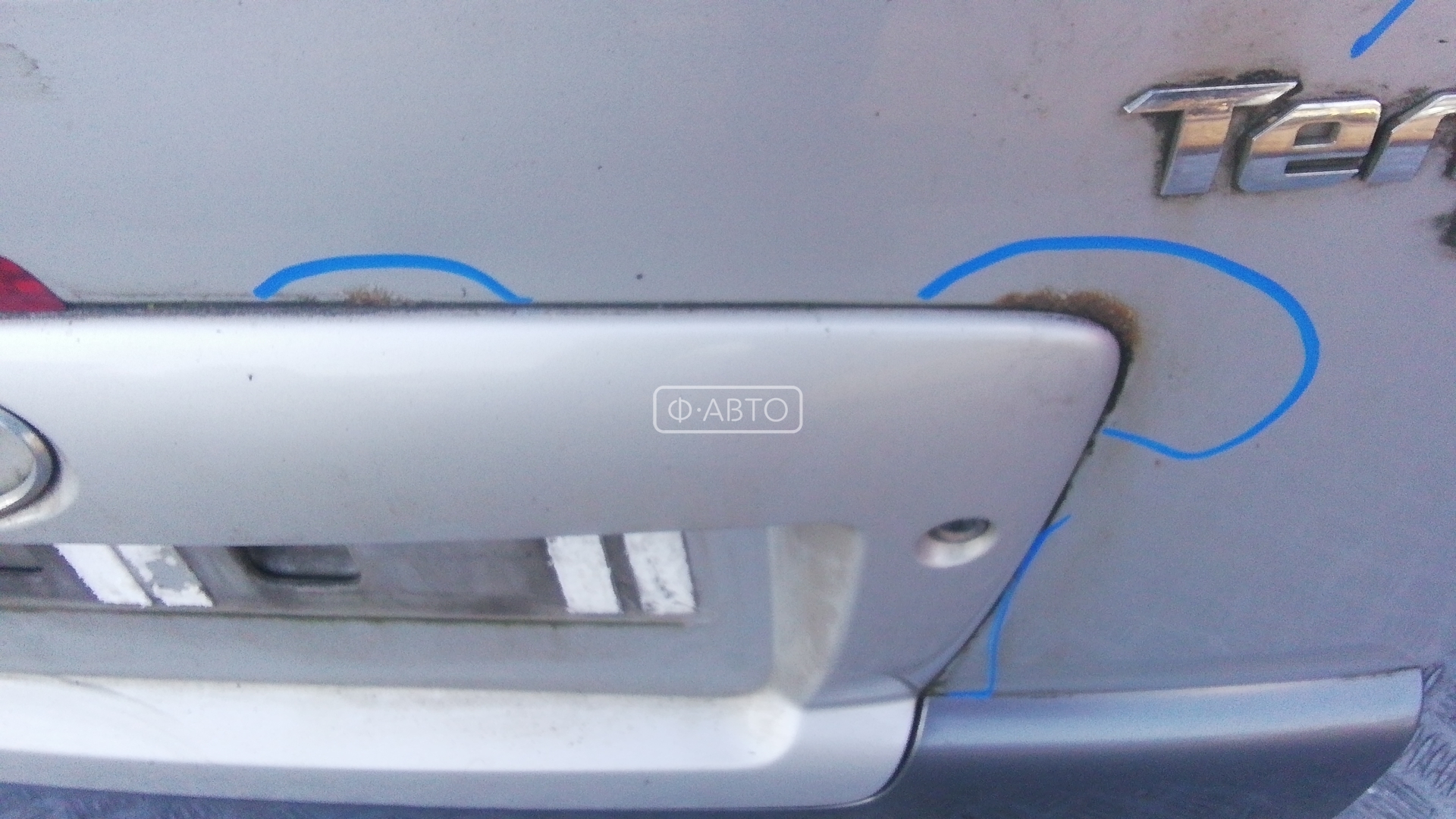 Крышка (дверь) багажника Hyundai Terracan купить в Беларуси