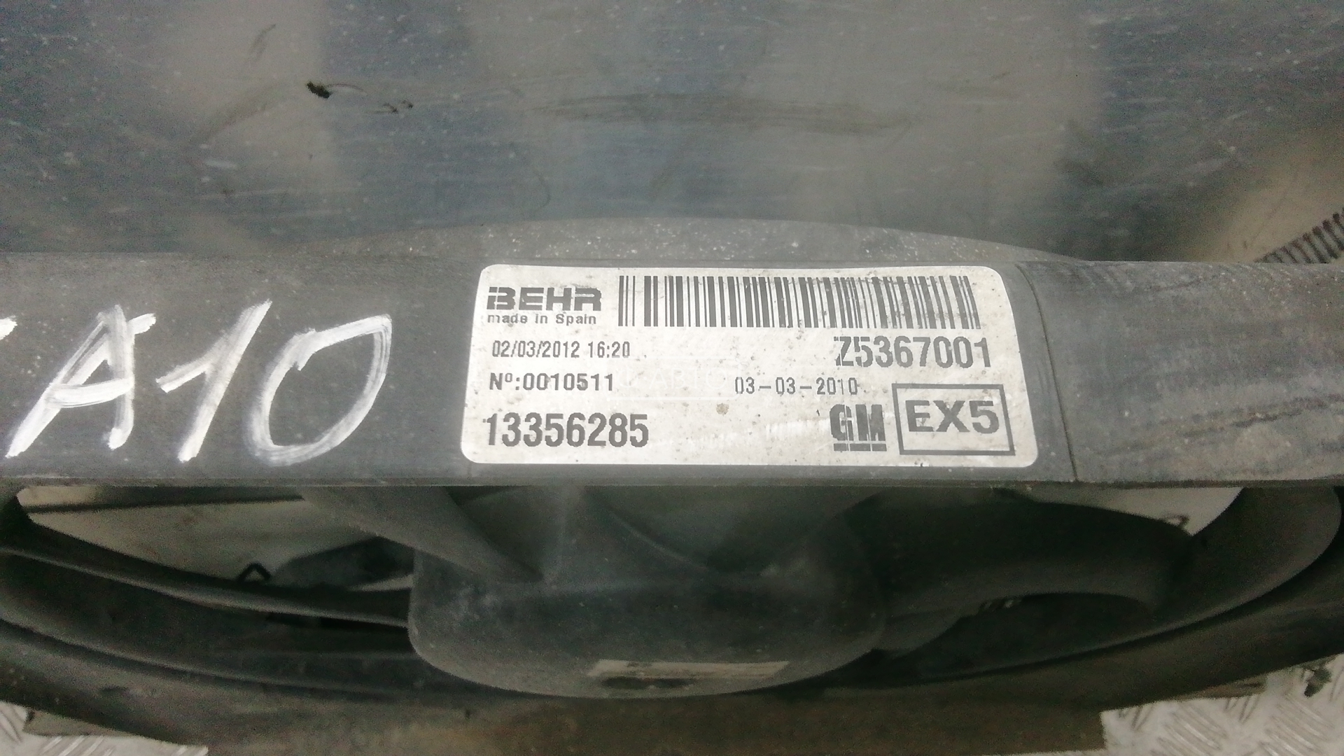 Вентилятор радиатора основного Opel Meriva A купить в Беларуси