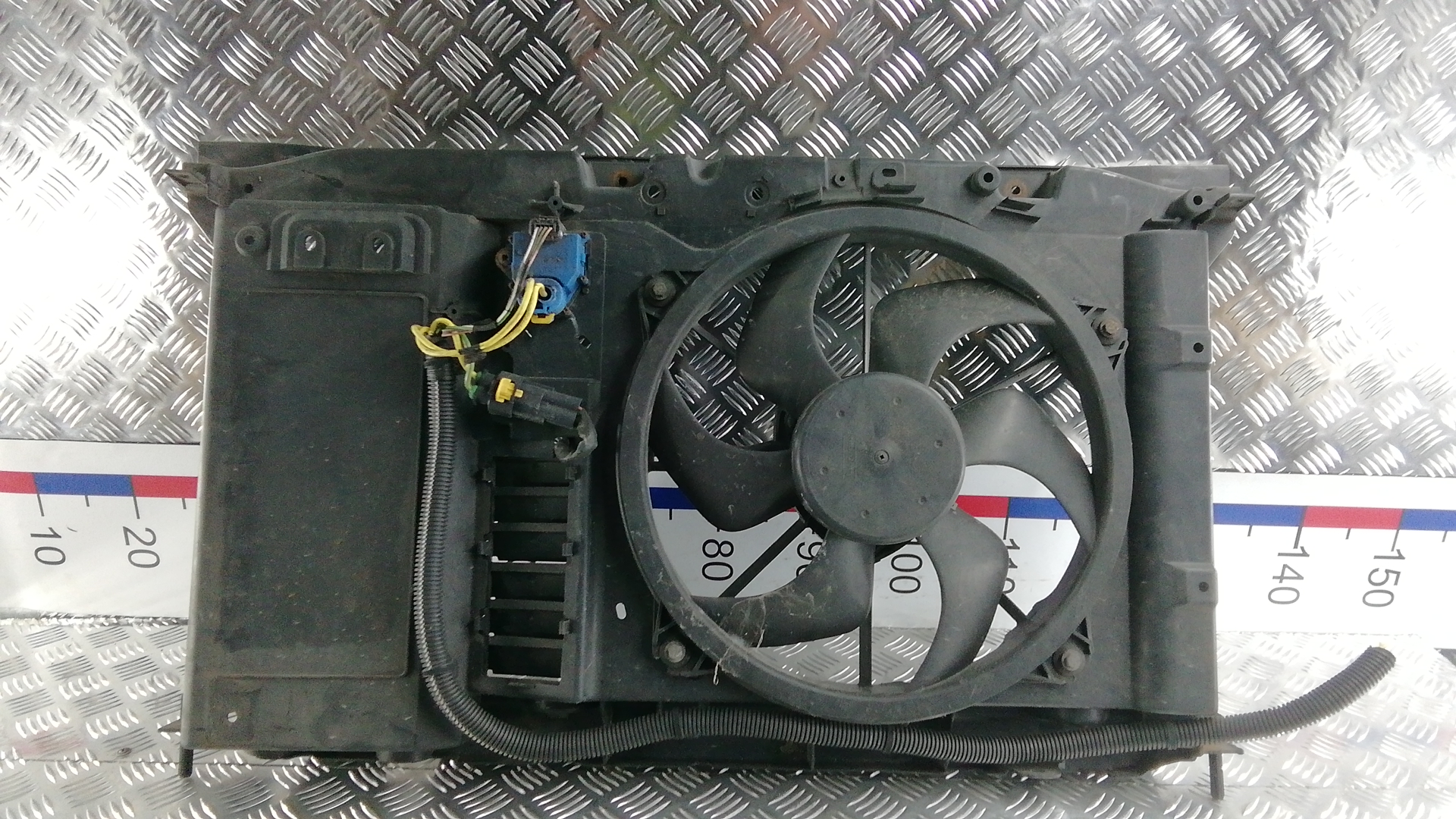 Вентилятор радиатора основного - Citroen C4 Picasso (2006-2013)