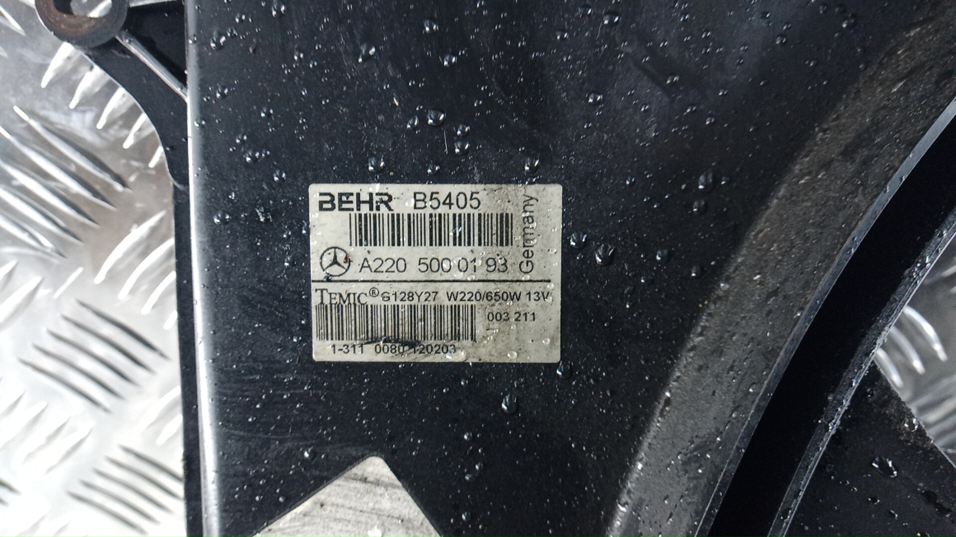 Вентилятор радиатора основного Mercedes S-Class (W221) купить в России
