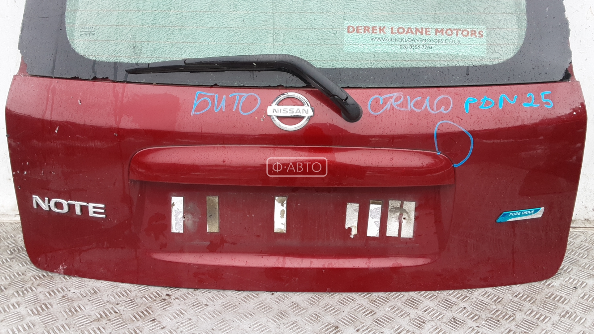 Крышка (дверь) багажника Nissan Note купить в Беларуси