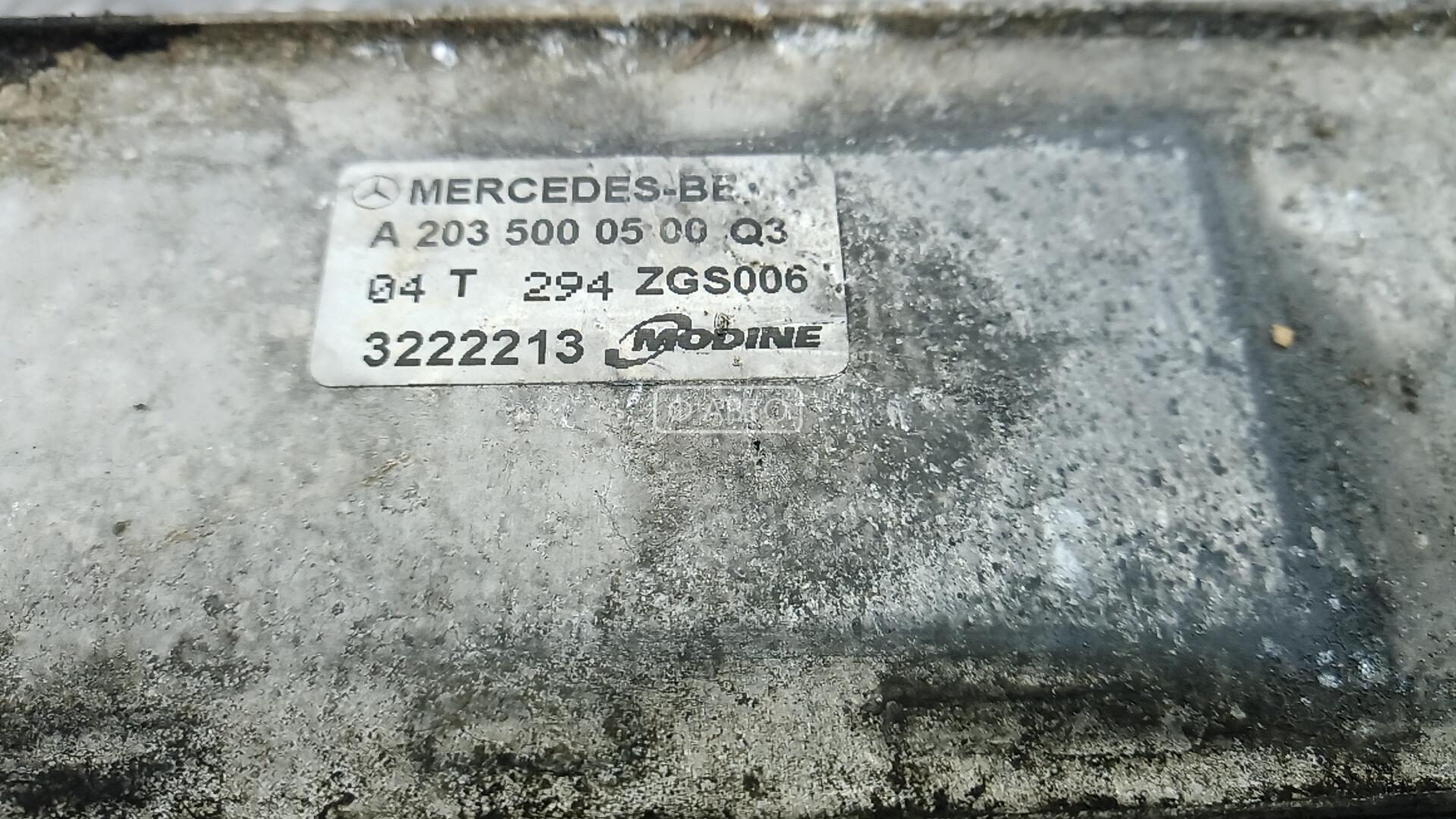 Интеркулер (радиатор интеркулера) Mercedes C-Class (W204) купить в России