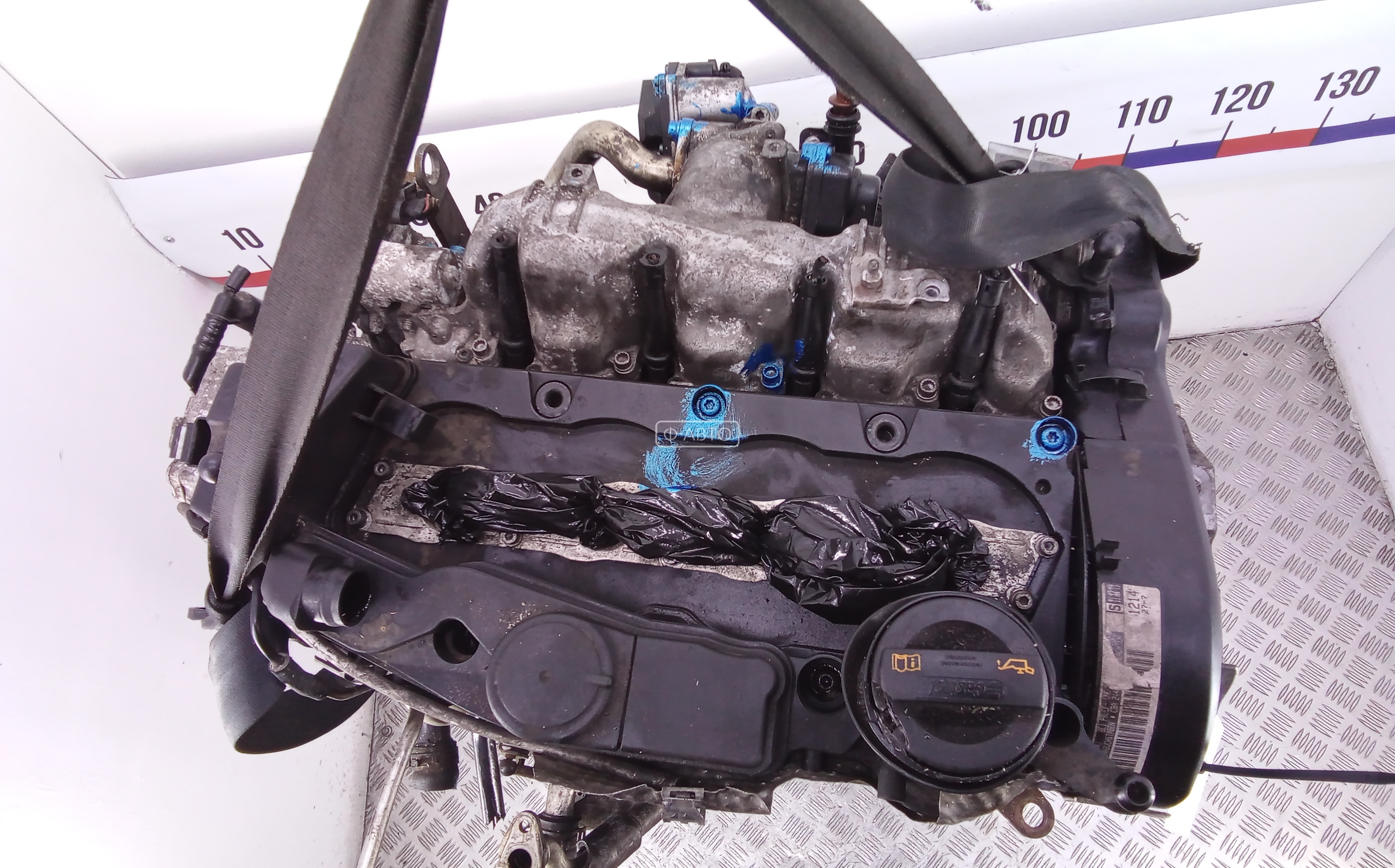 Двигатель (ДВС) Volkswagen Tiguan 1 купить в России