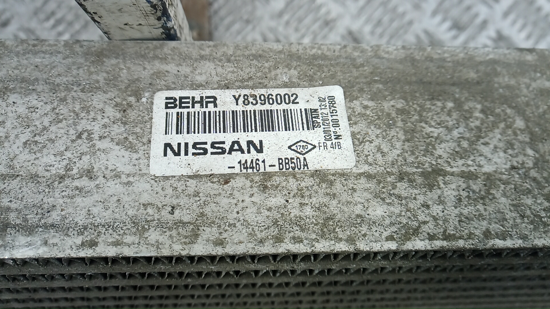 Интеркулер (радиатор интеркулера) Nissan Qashqai 1 купить в России