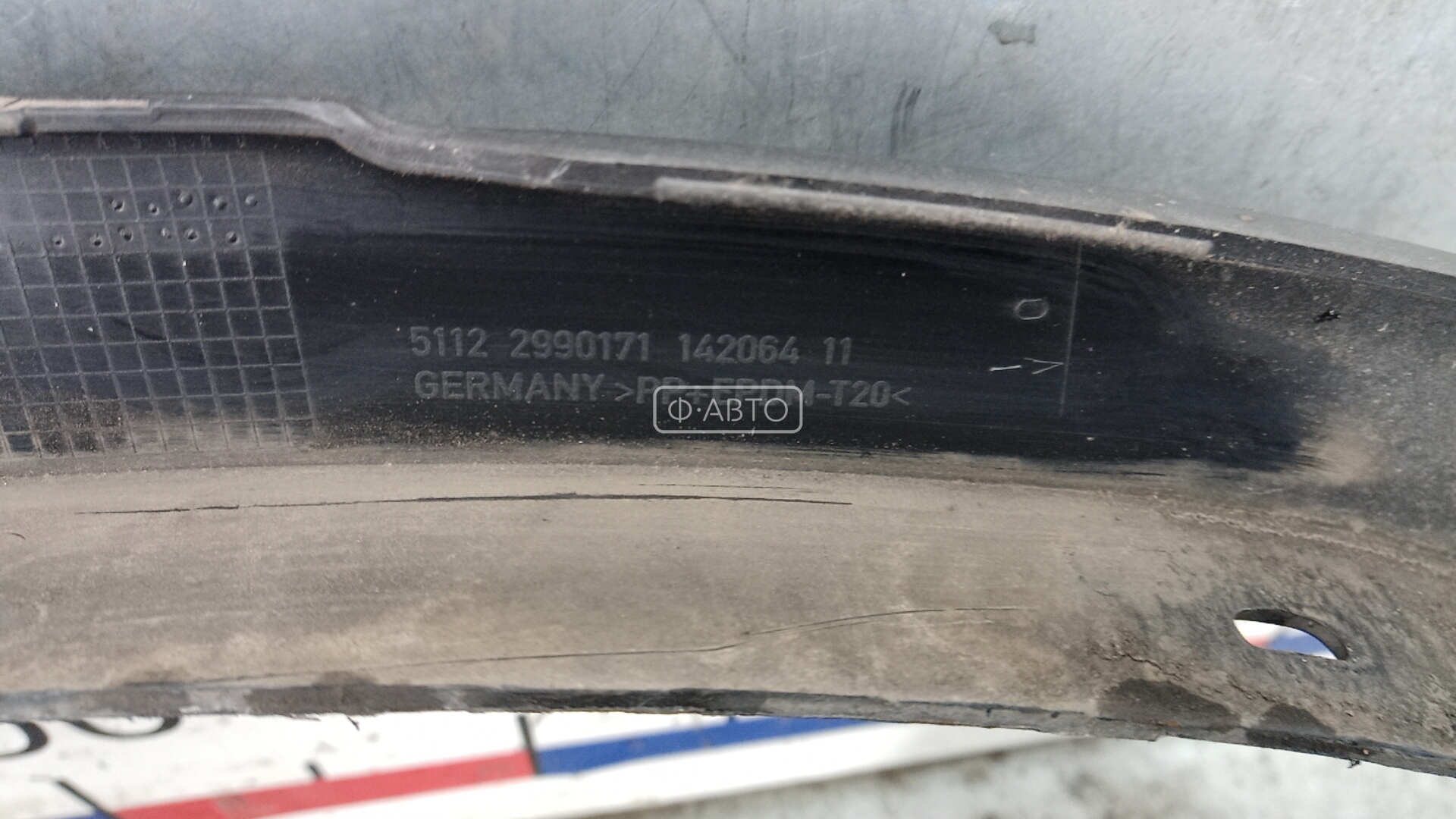 Накладка декоративная (молдинг) заднего левого крыла BMW X1 (E84) купить в Беларуси