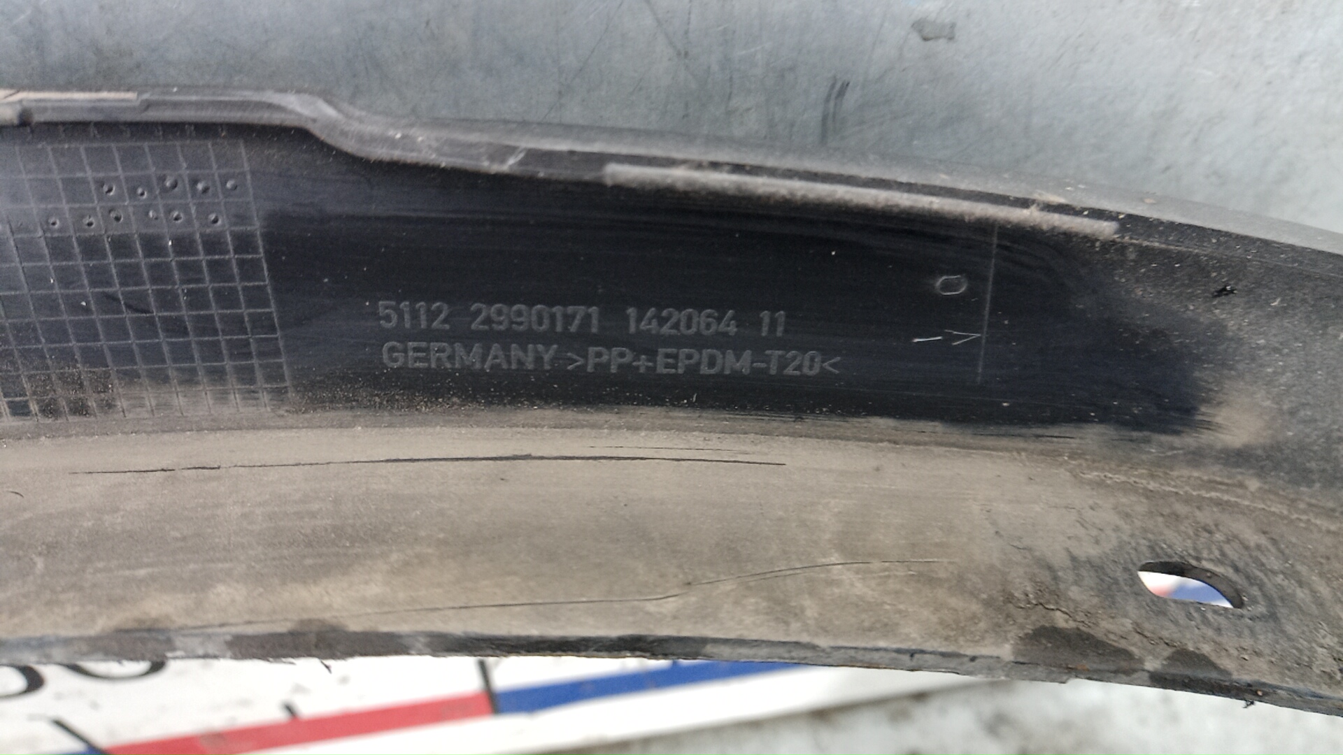 Накладка декоративная (молдинг) заднего левого крыла BMW X1 (E84) купить в России