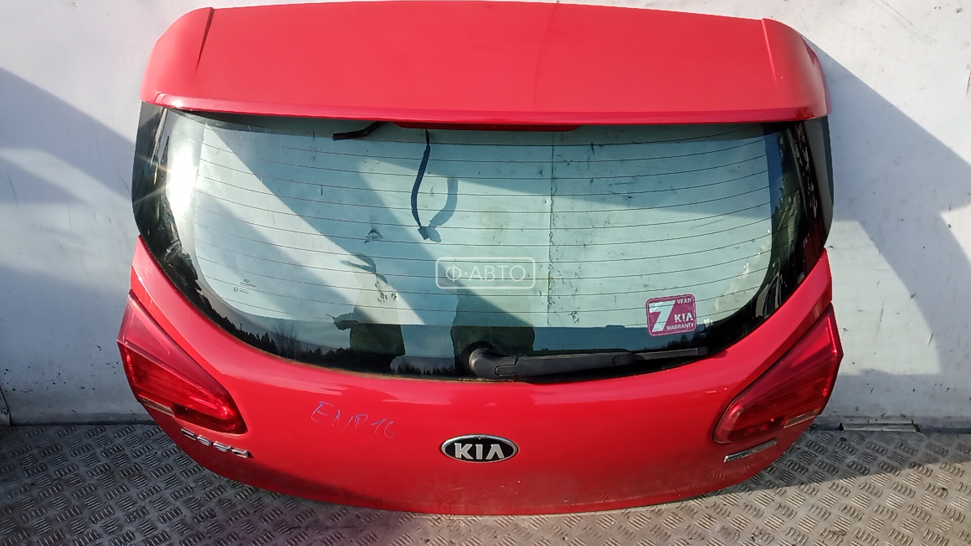 Крышка багажника - KIA Ceed 2 (2012-2018)