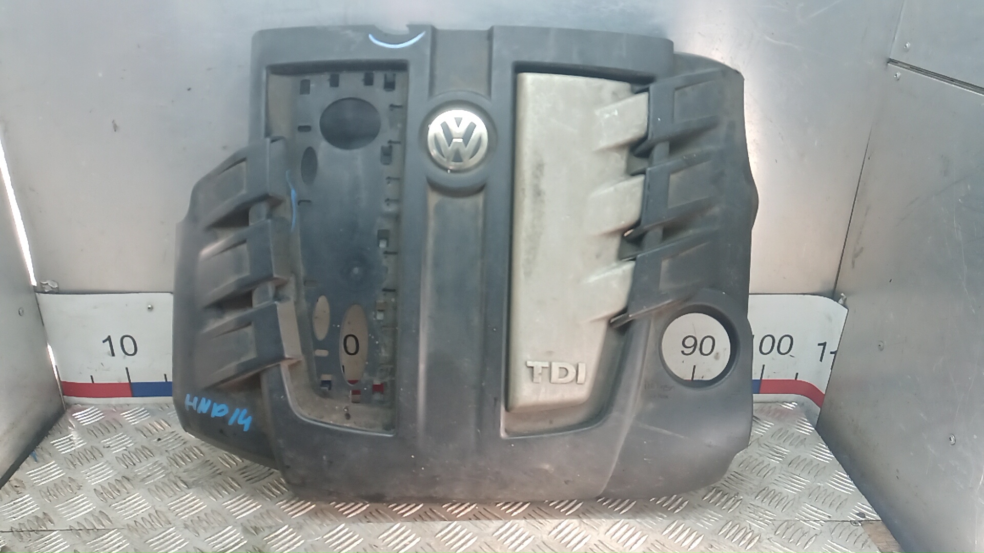 Защита двигателя верхняя - Volkswagen Touareg (2002-2010)