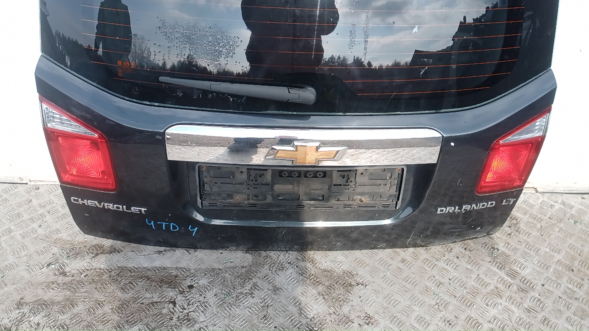 Крышка (дверь) багажника Chevrolet Orlando купить в России