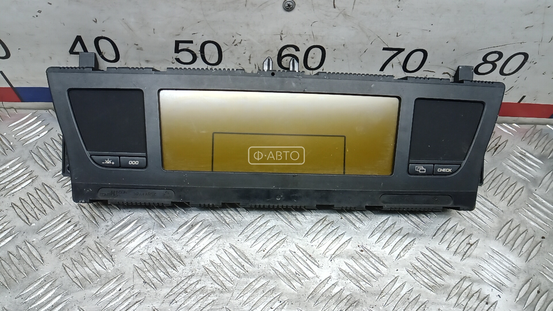 Щиток приборов (приборная панель) - Citroen C4 Grand Picasso (2006-2013)