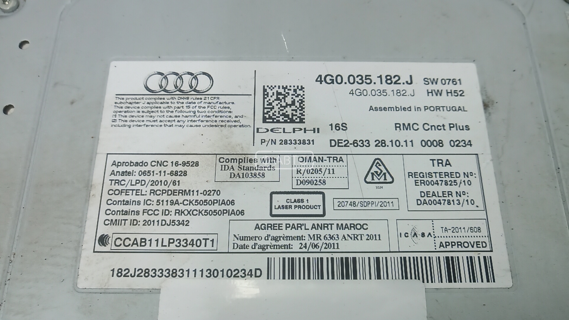 Магнитола Audi A6 C5 купить в России